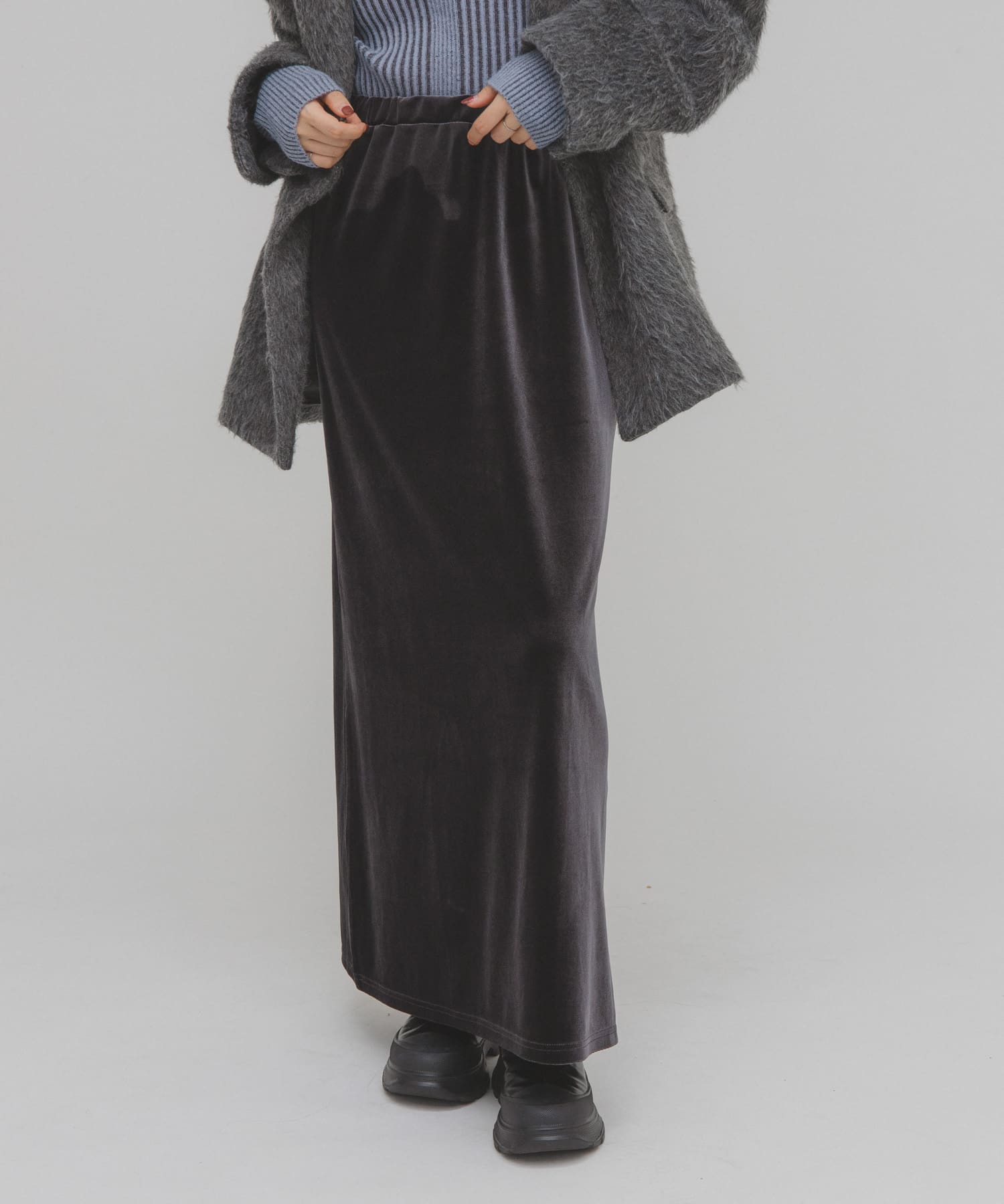 身長：160cm サイズ：one