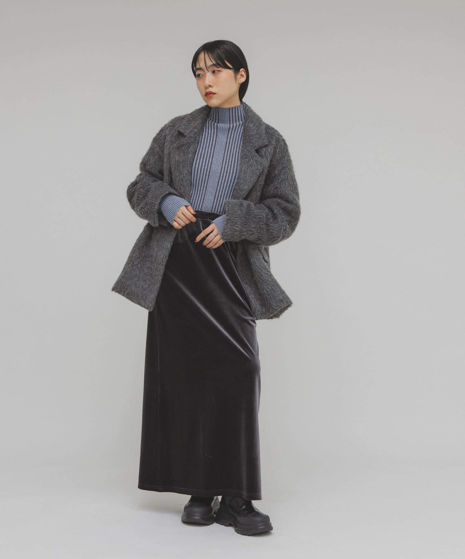 身長：160cm サイズ：one