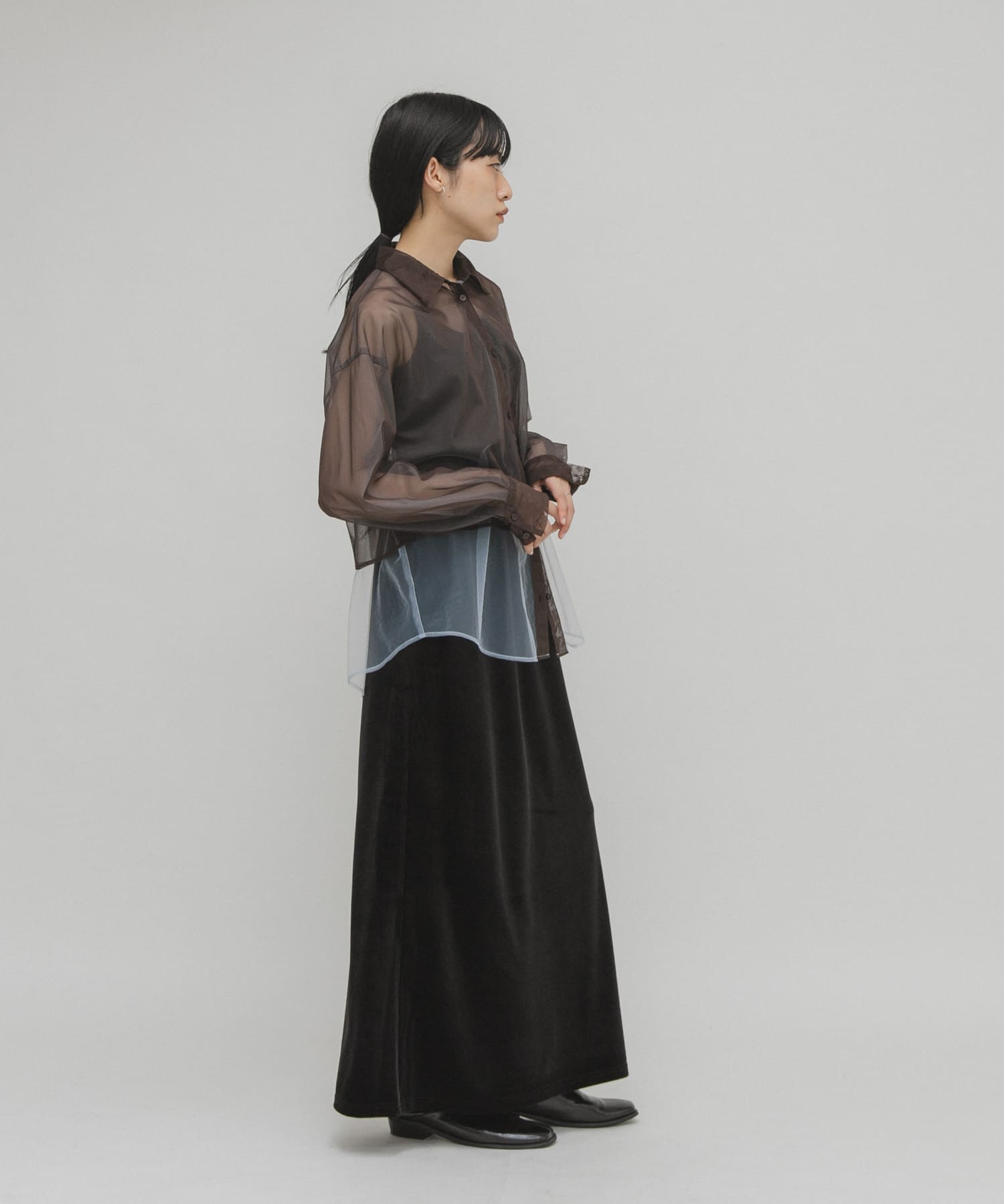 身長：160cm サイズ：one