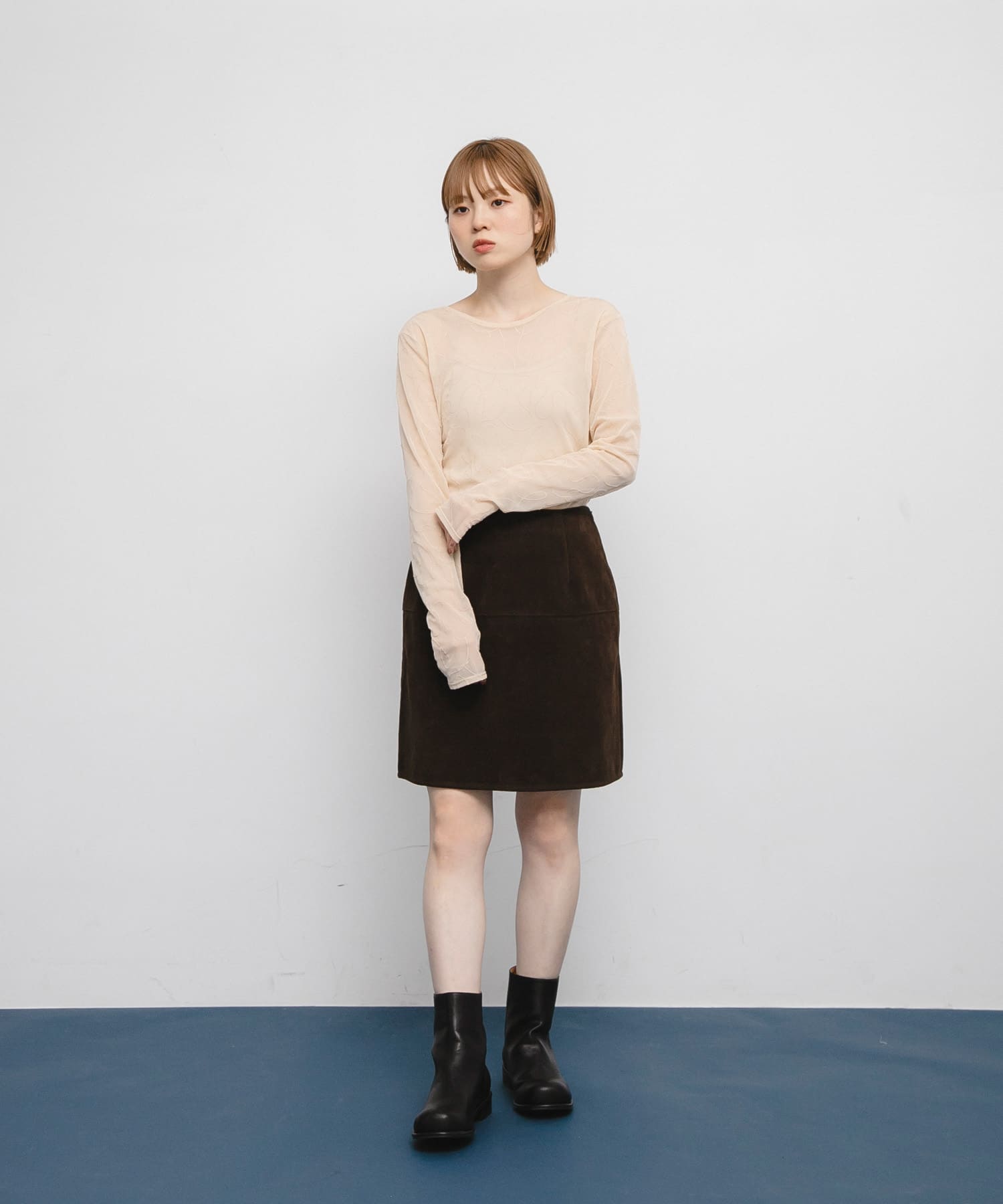 身長：153cm サイズ：one