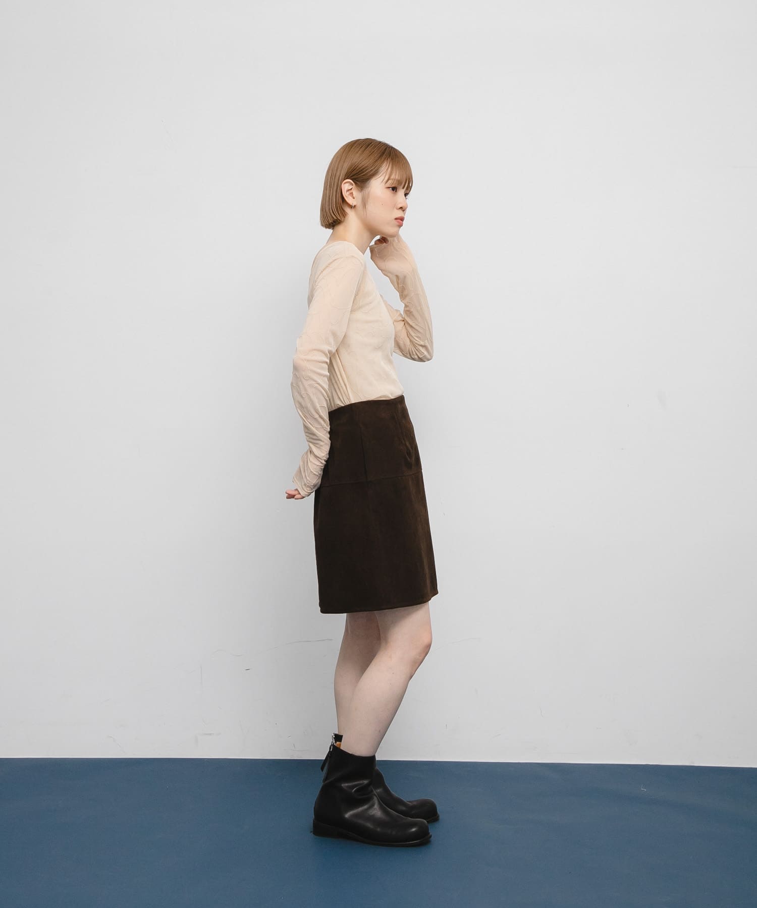 身長：153cm サイズ：one