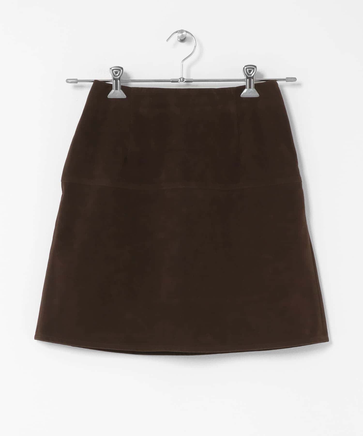 トラペーズミニスカート D.BROWN one