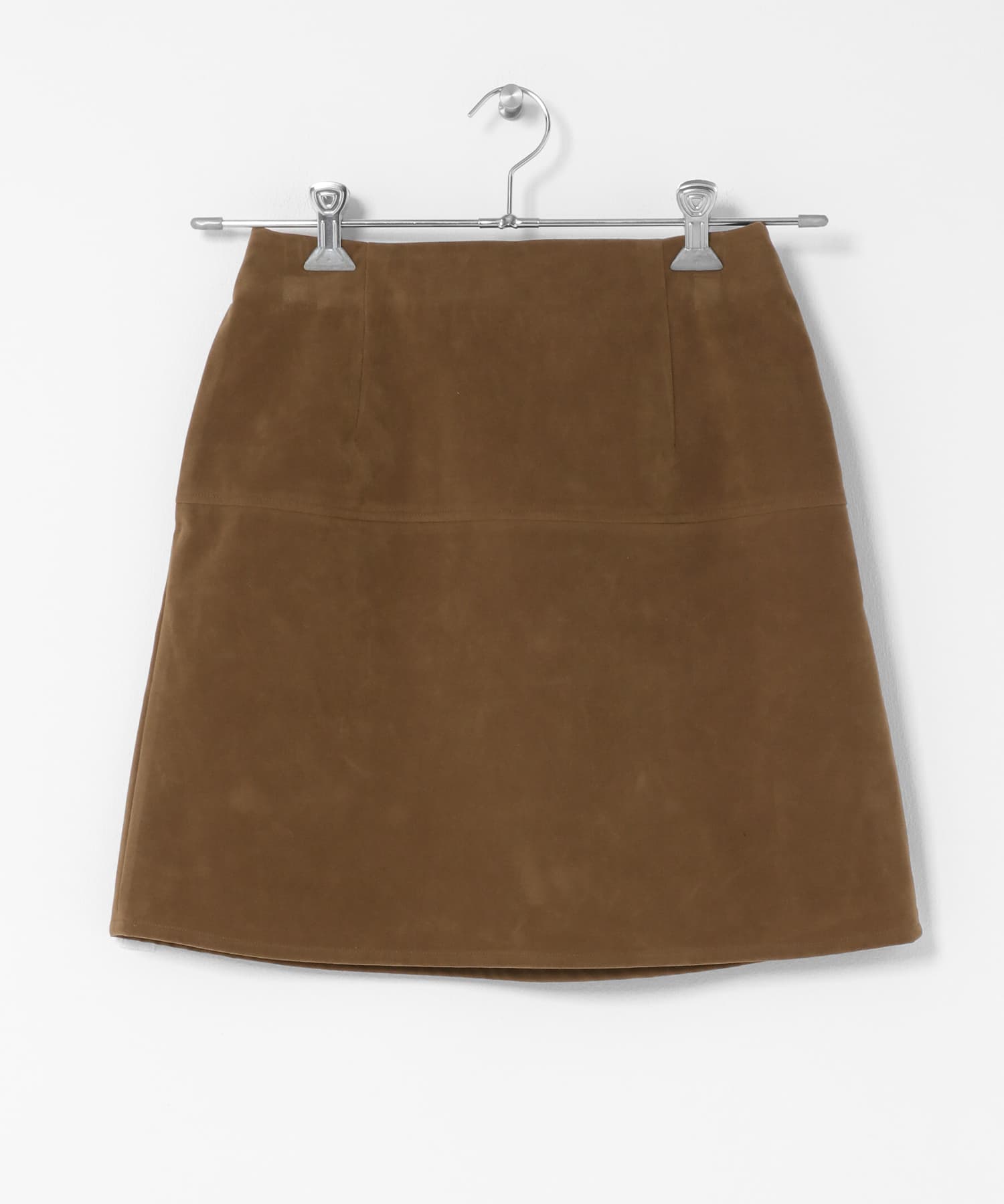 トラペーズミニスカート CAMEL one