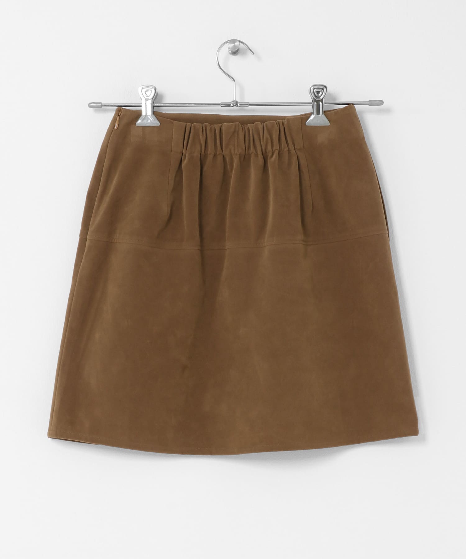 トラペーズミニスカート CAMEL one