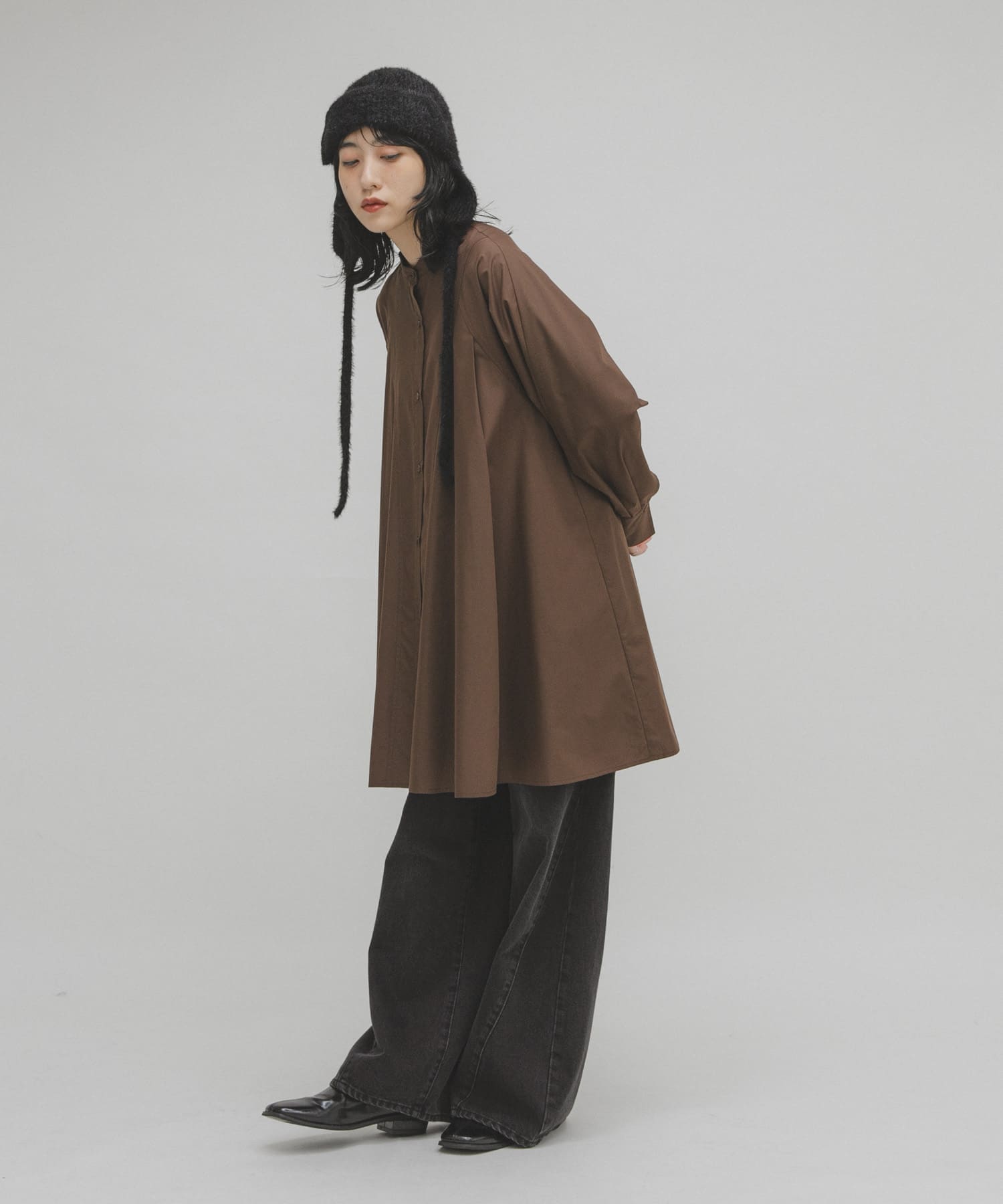 身長：160cm サイズ：one