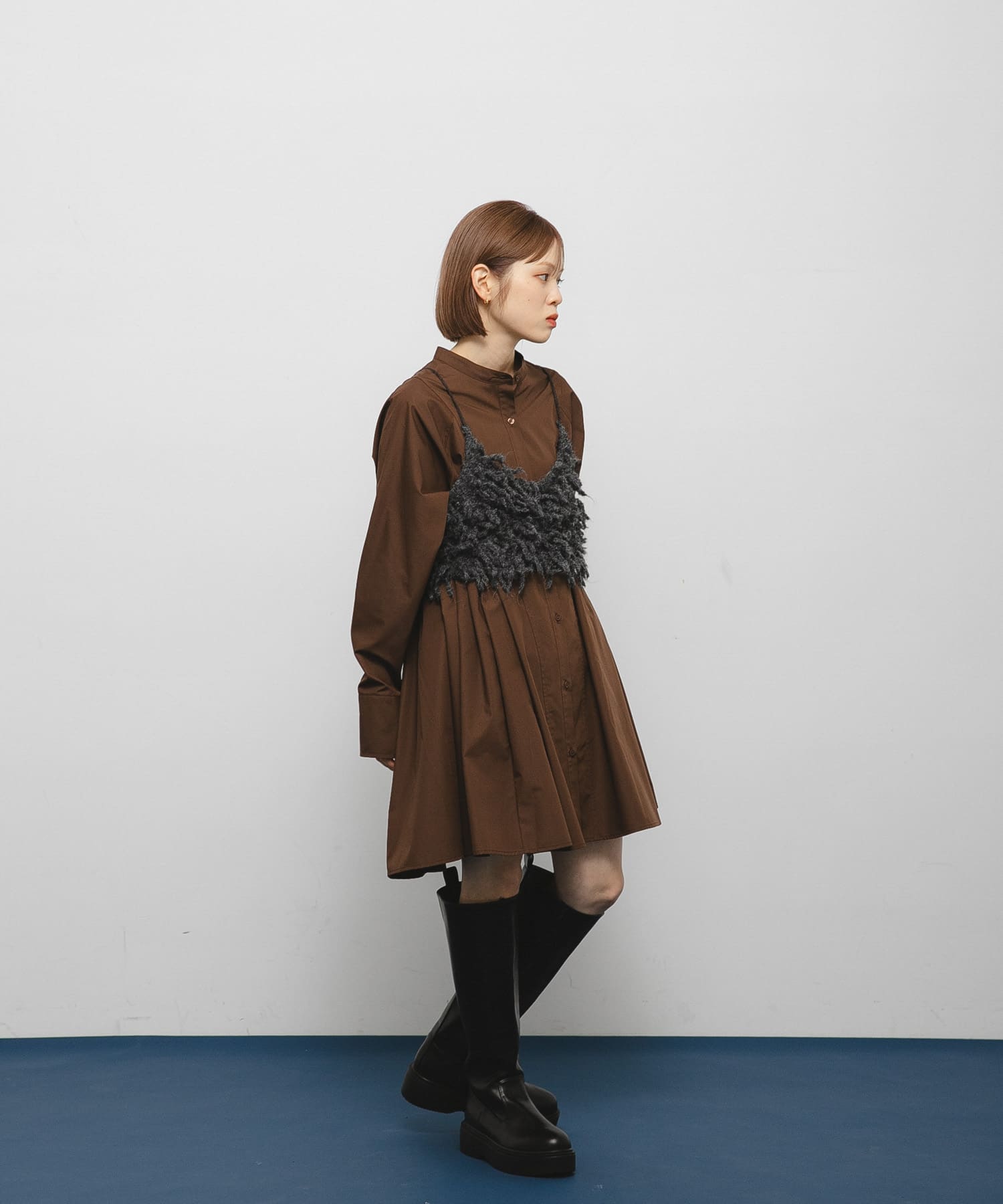 身長：153cm サイズ：one