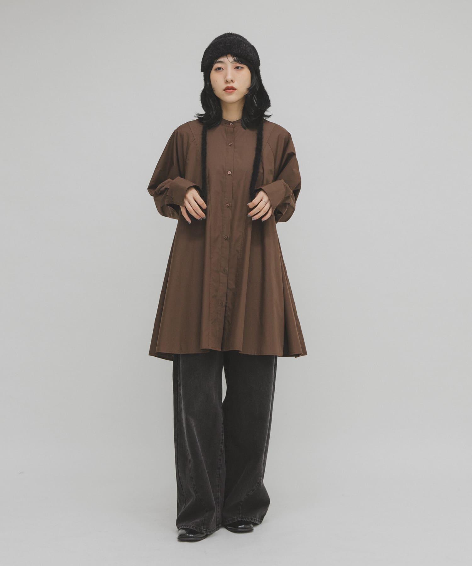 身長：160cm サイズ：one