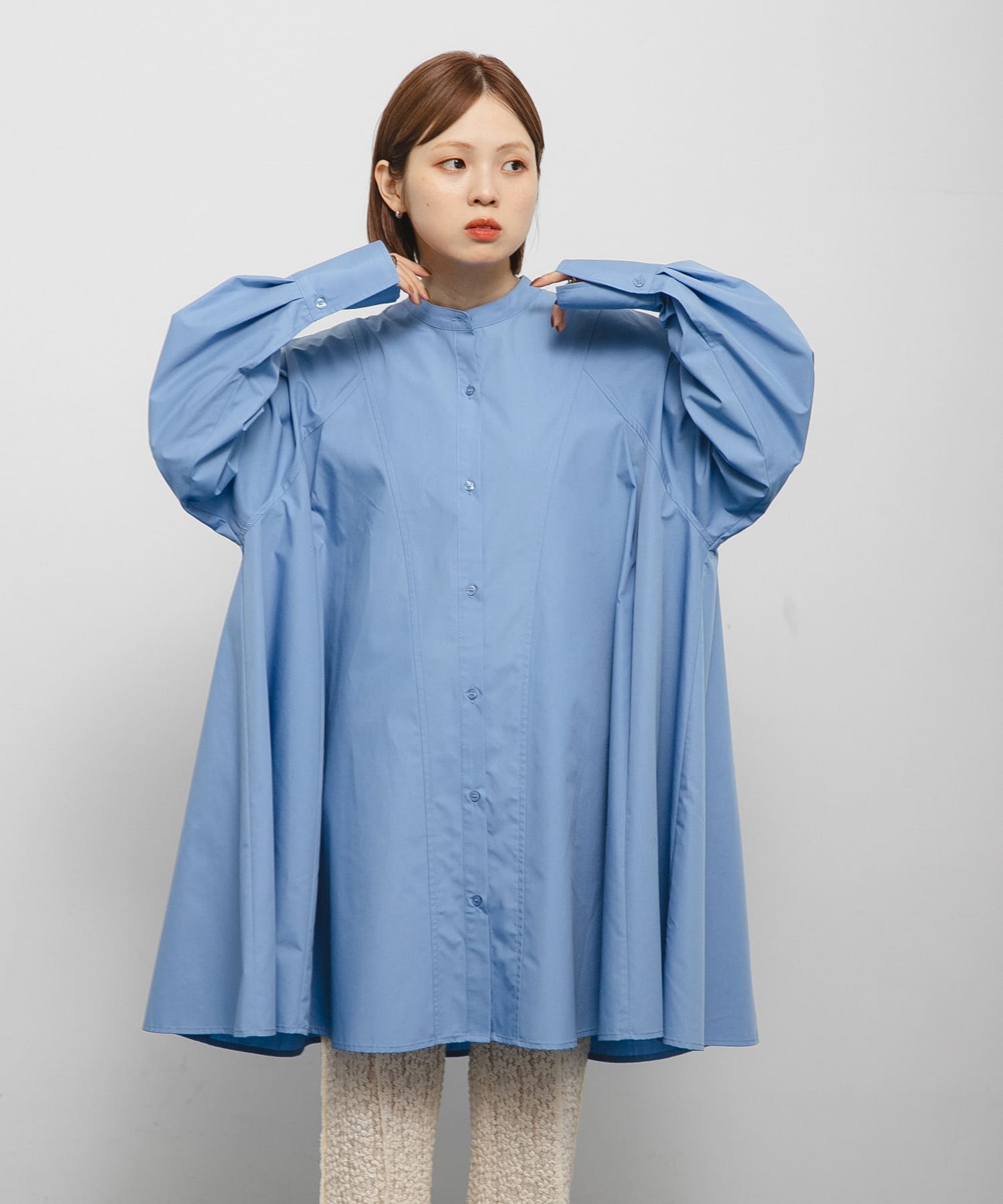 身長：153cm サイズ：one