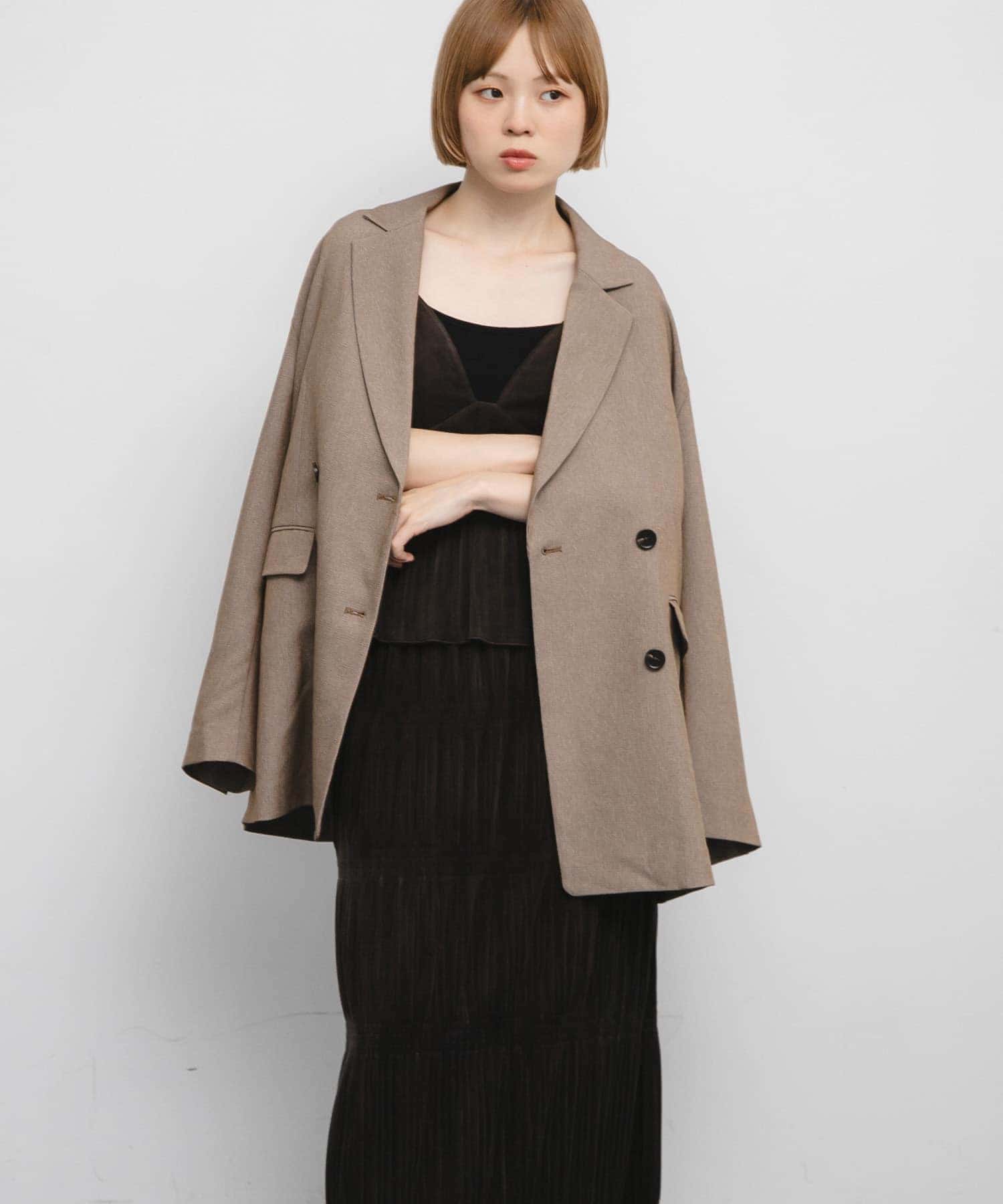 身長：153cm サイズ：one