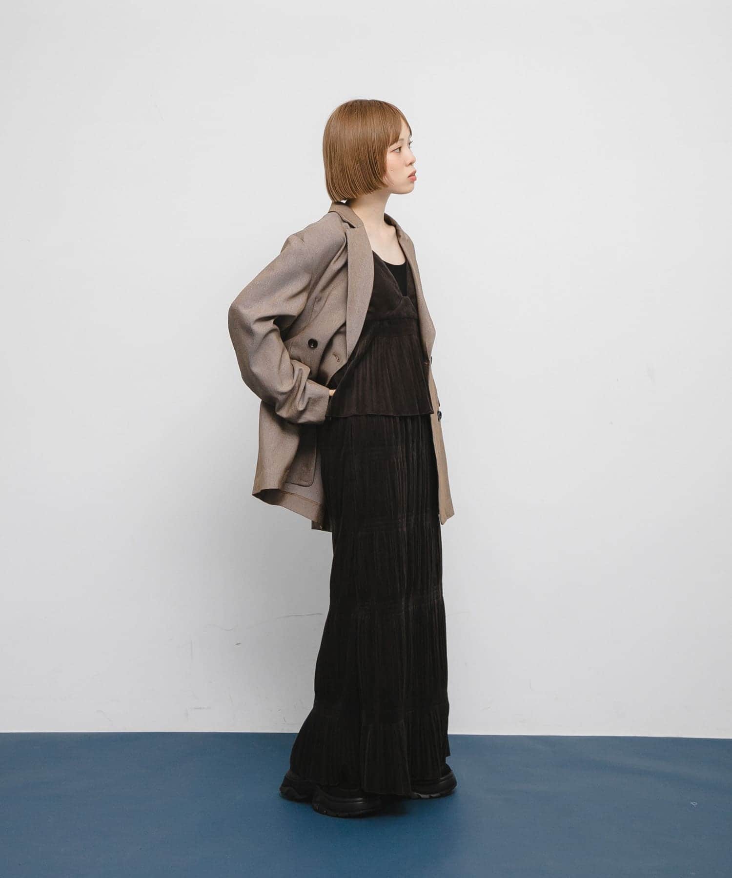 身長：153cm サイズ：one