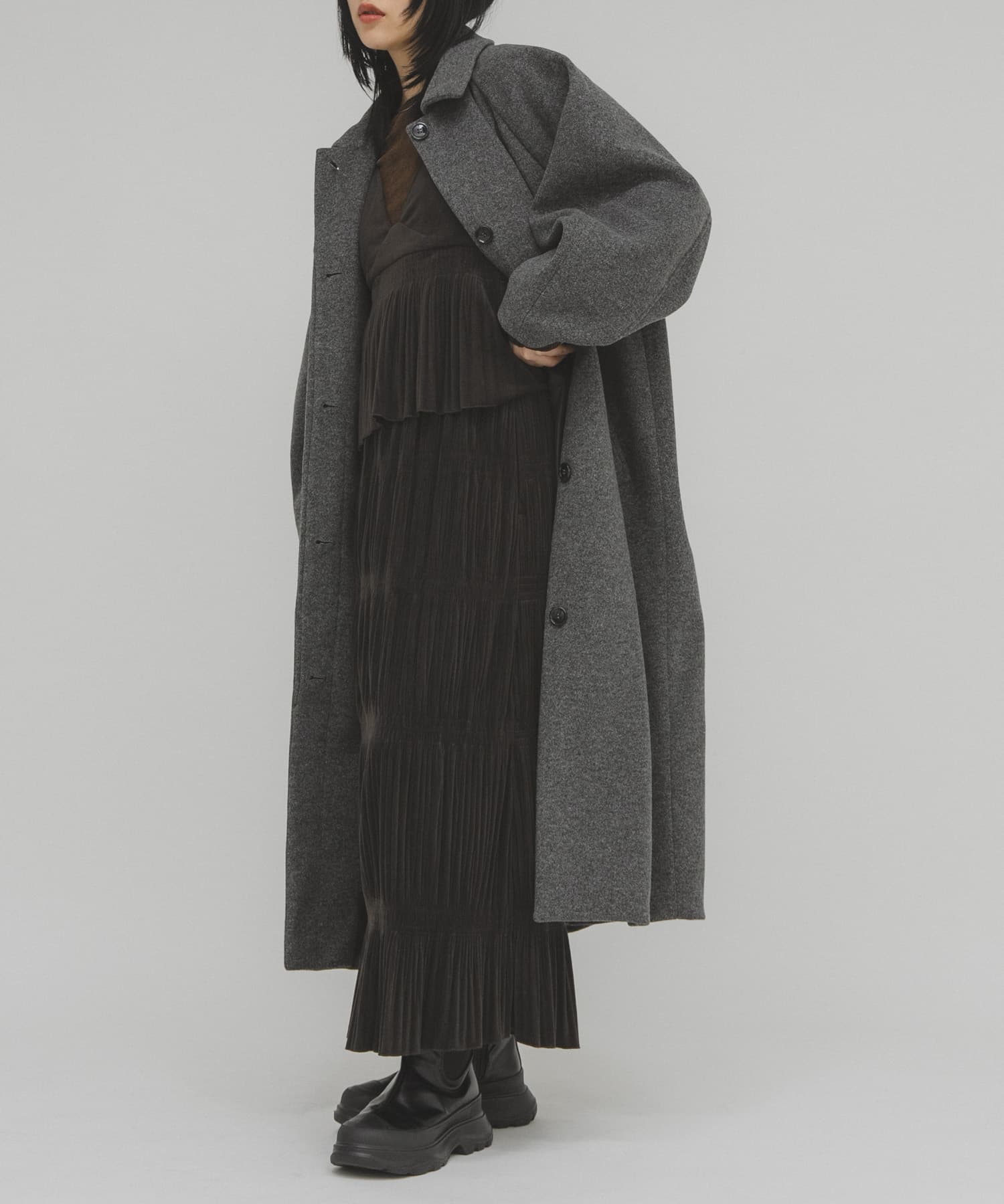 身長：160cm サイズ：one