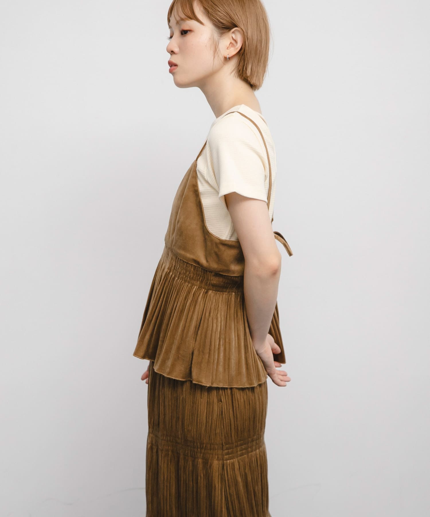 身長：153cm サイズ：one