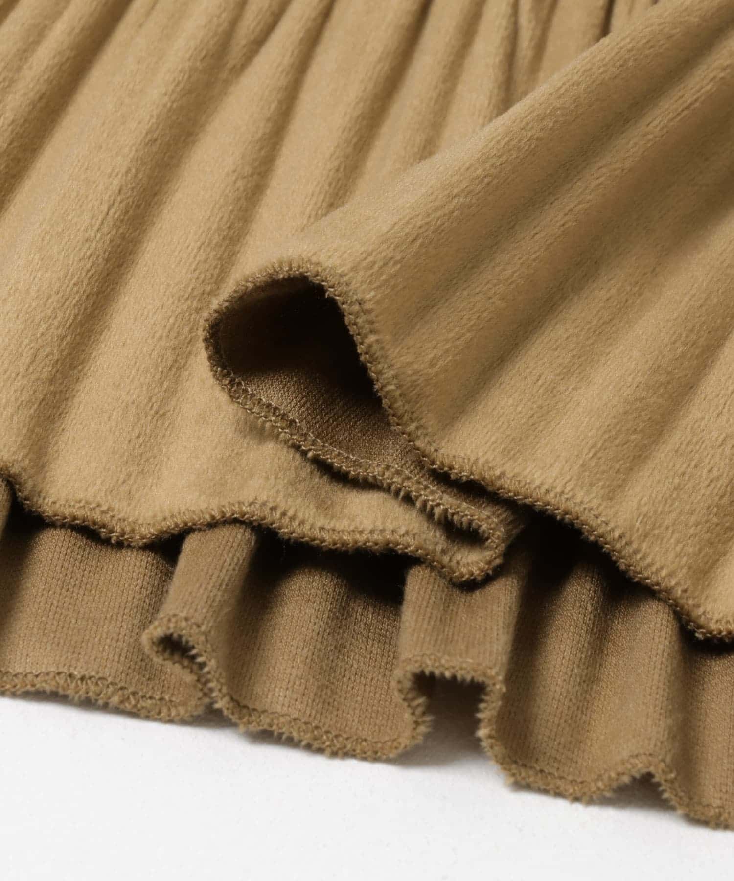 マジョリカプリーツセパレートワンピース CAMEL one