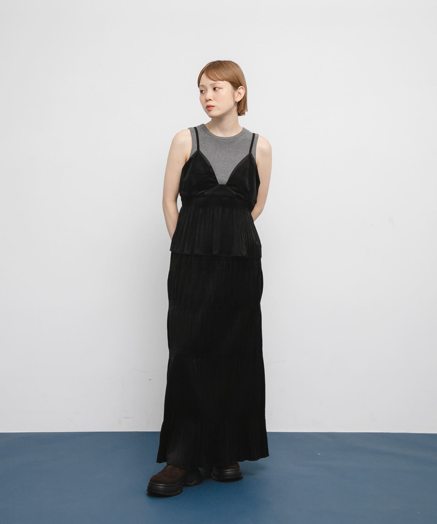 身長：153cm サイズ：one
