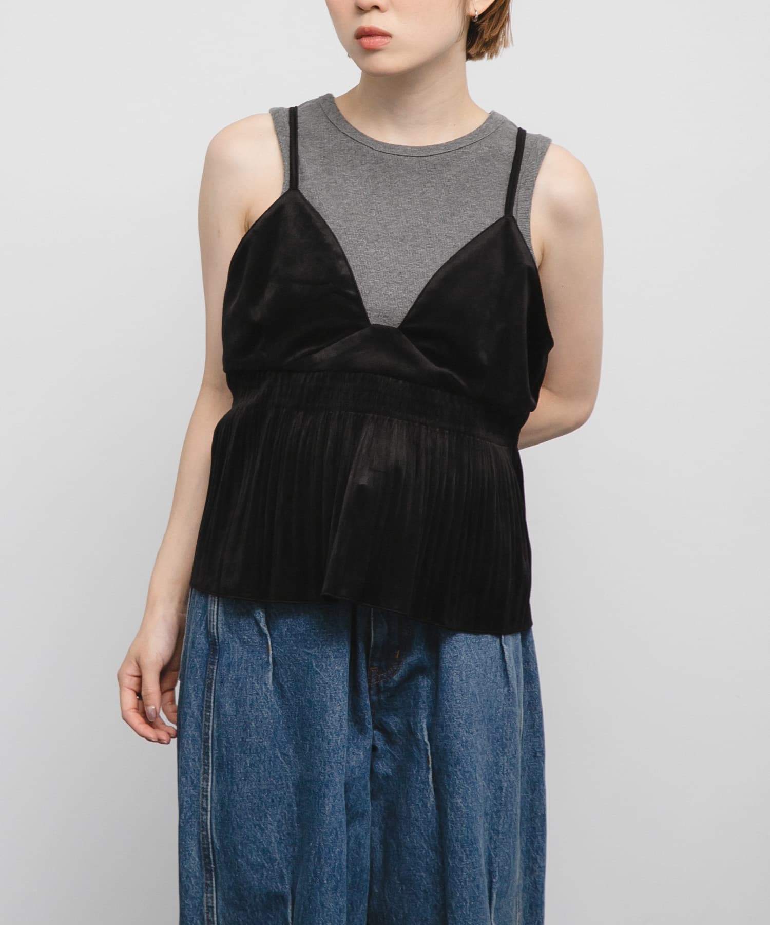 身長：153cm サイズ：one