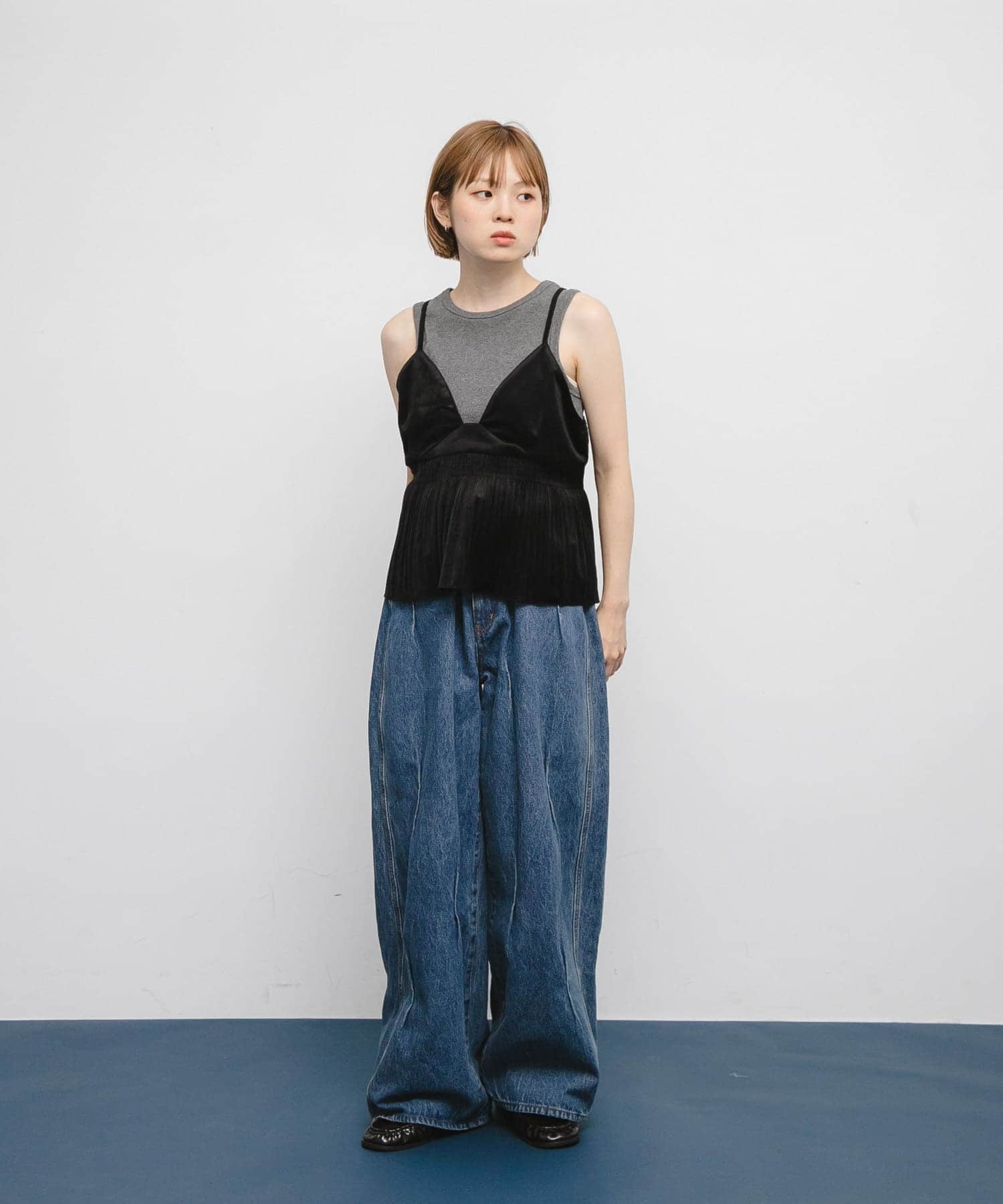 身長：153cm サイズ：one