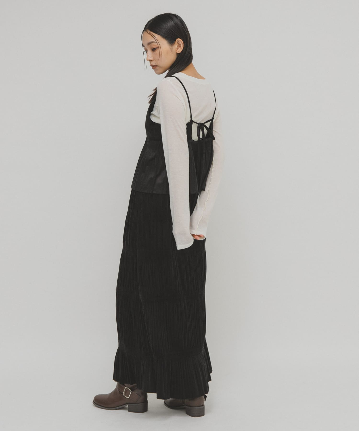 身長：163cm サイズ：one