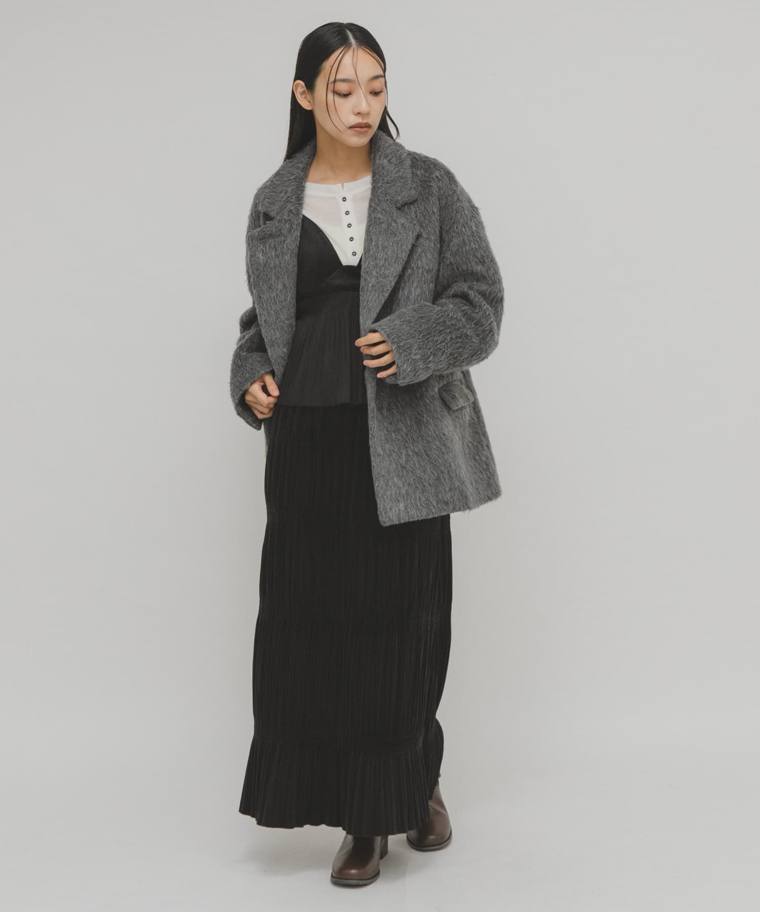 身長：163cm サイズ：one