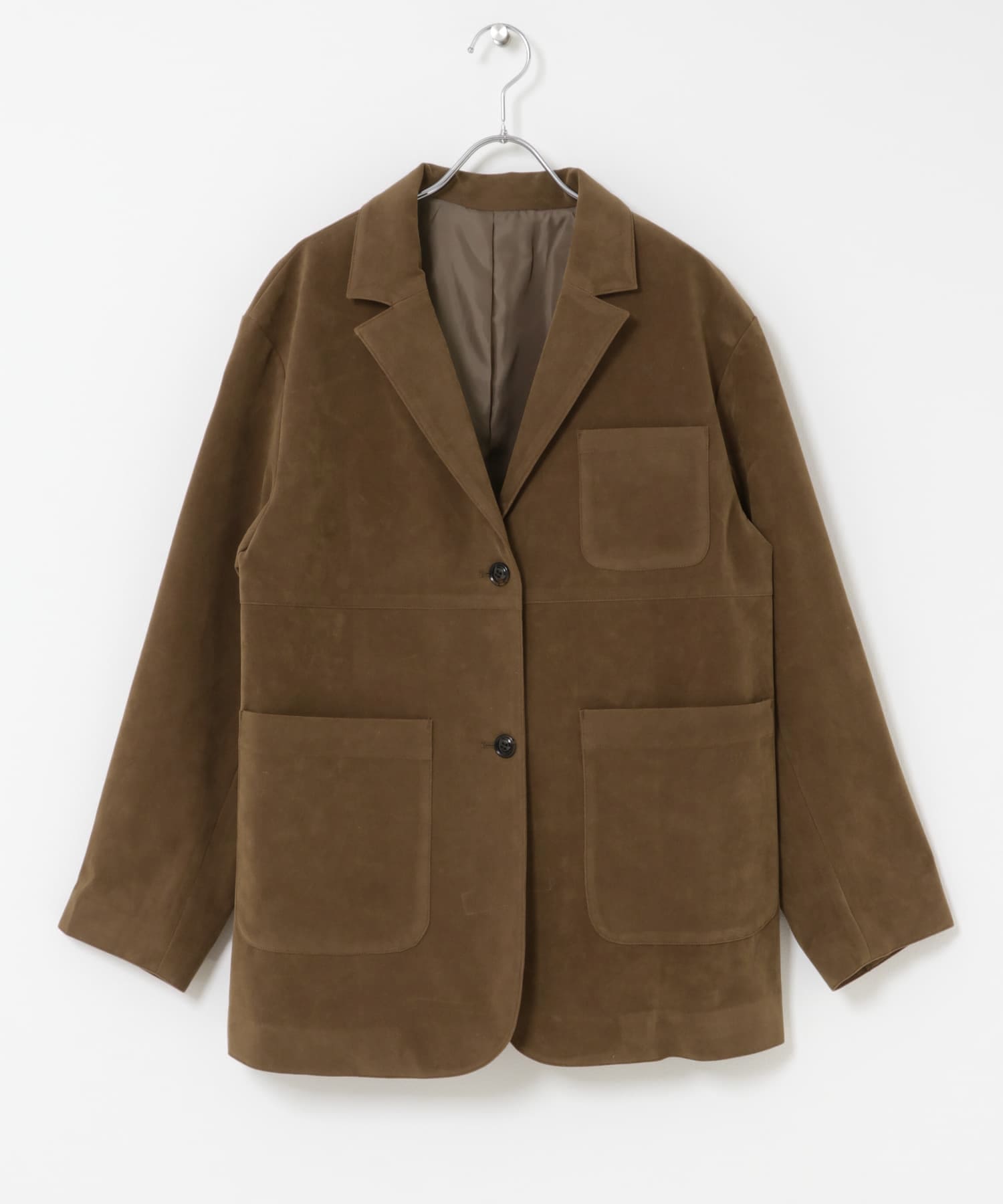 パッチポケットテーラードジャケット(one D.BROWN): アウター