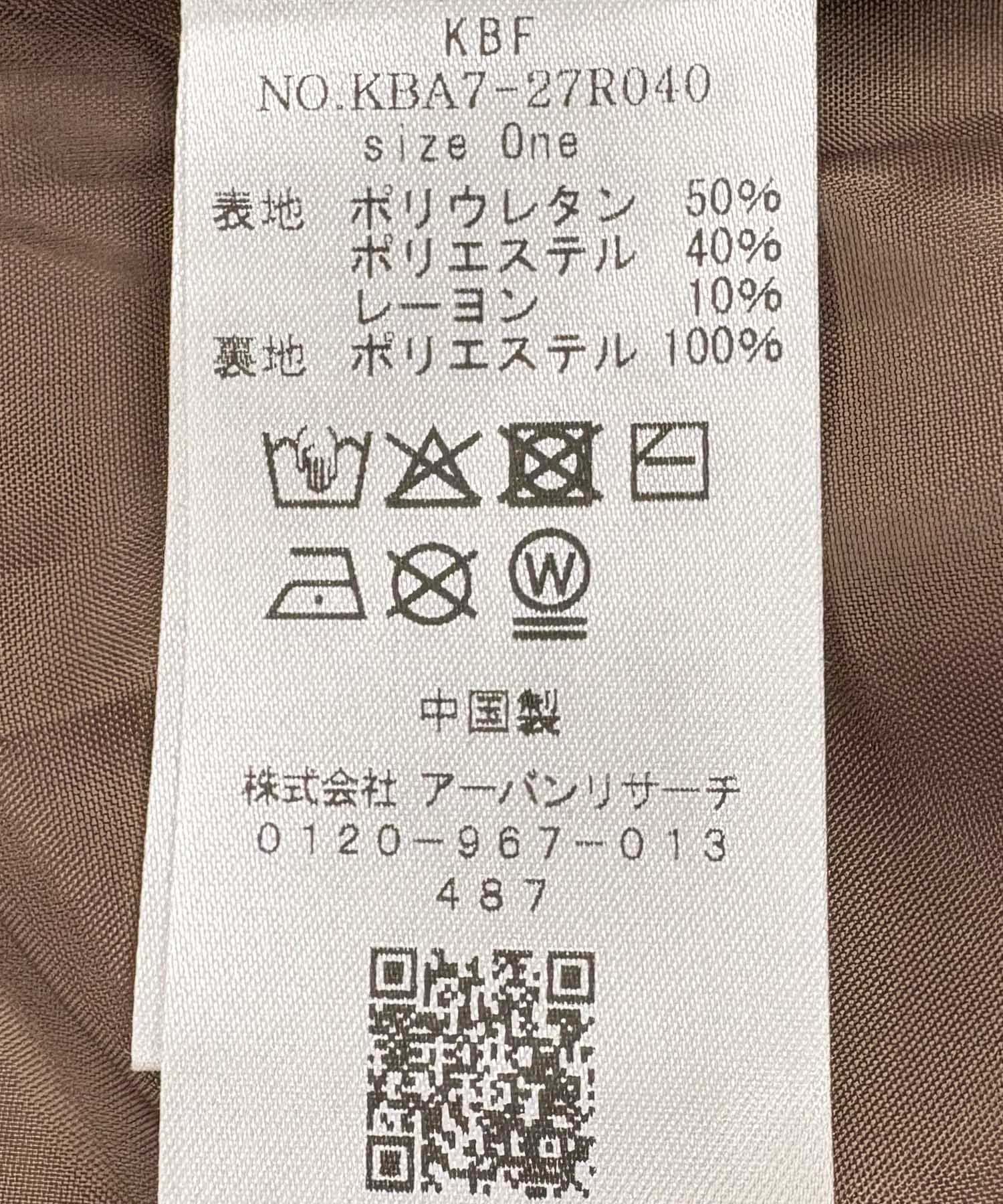 パッチポケットテーラードジャケット CAMEL one