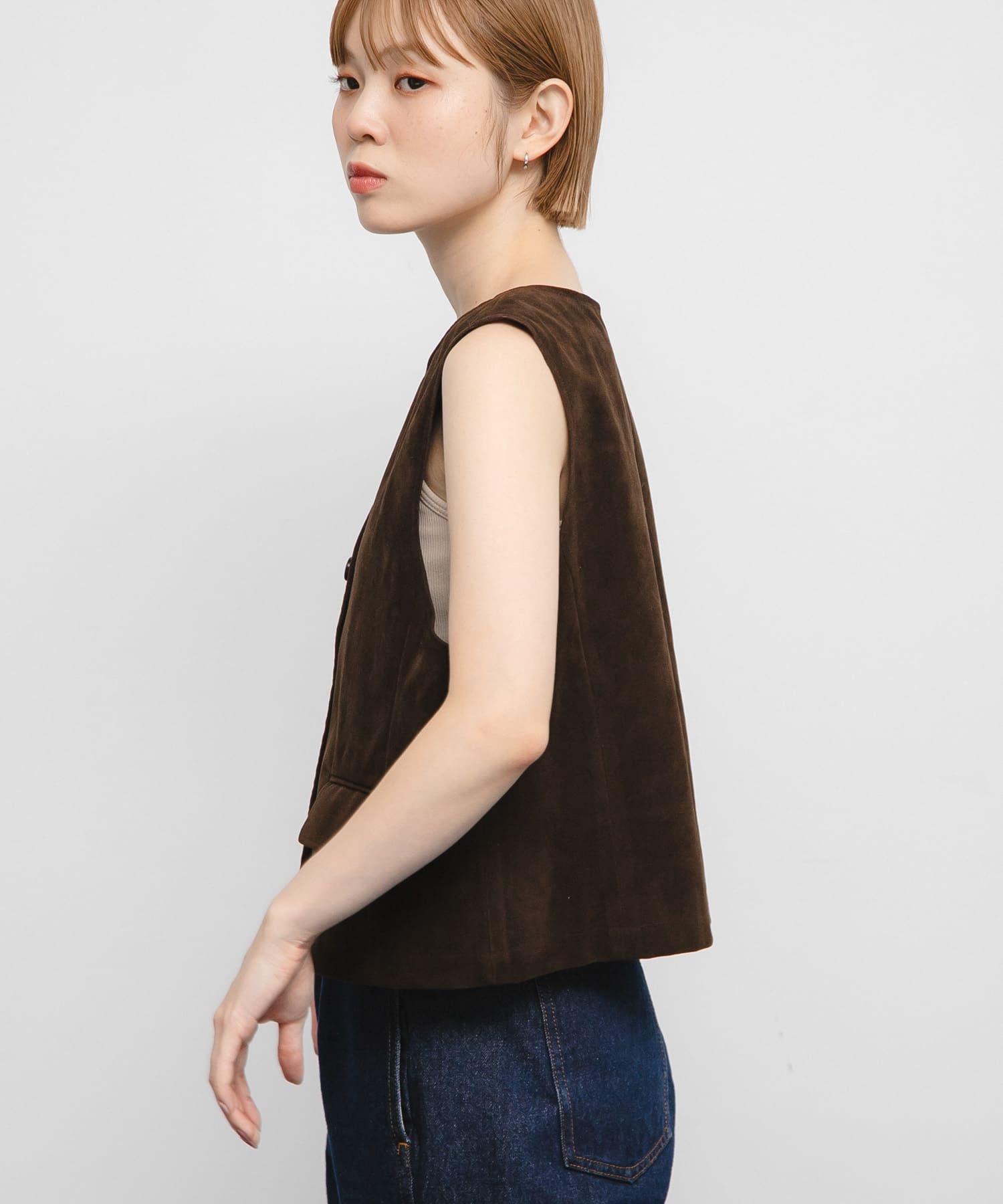 身長：153cm サイズ：one