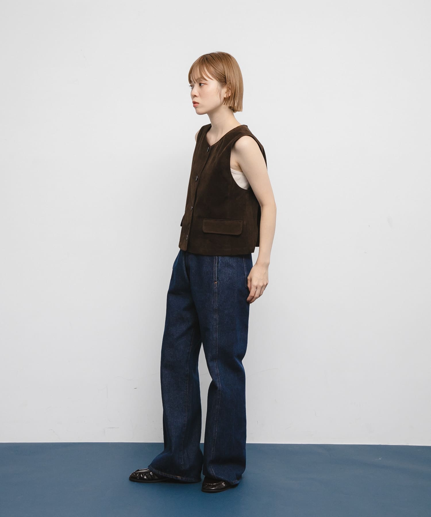 身長：153cm サイズ：one