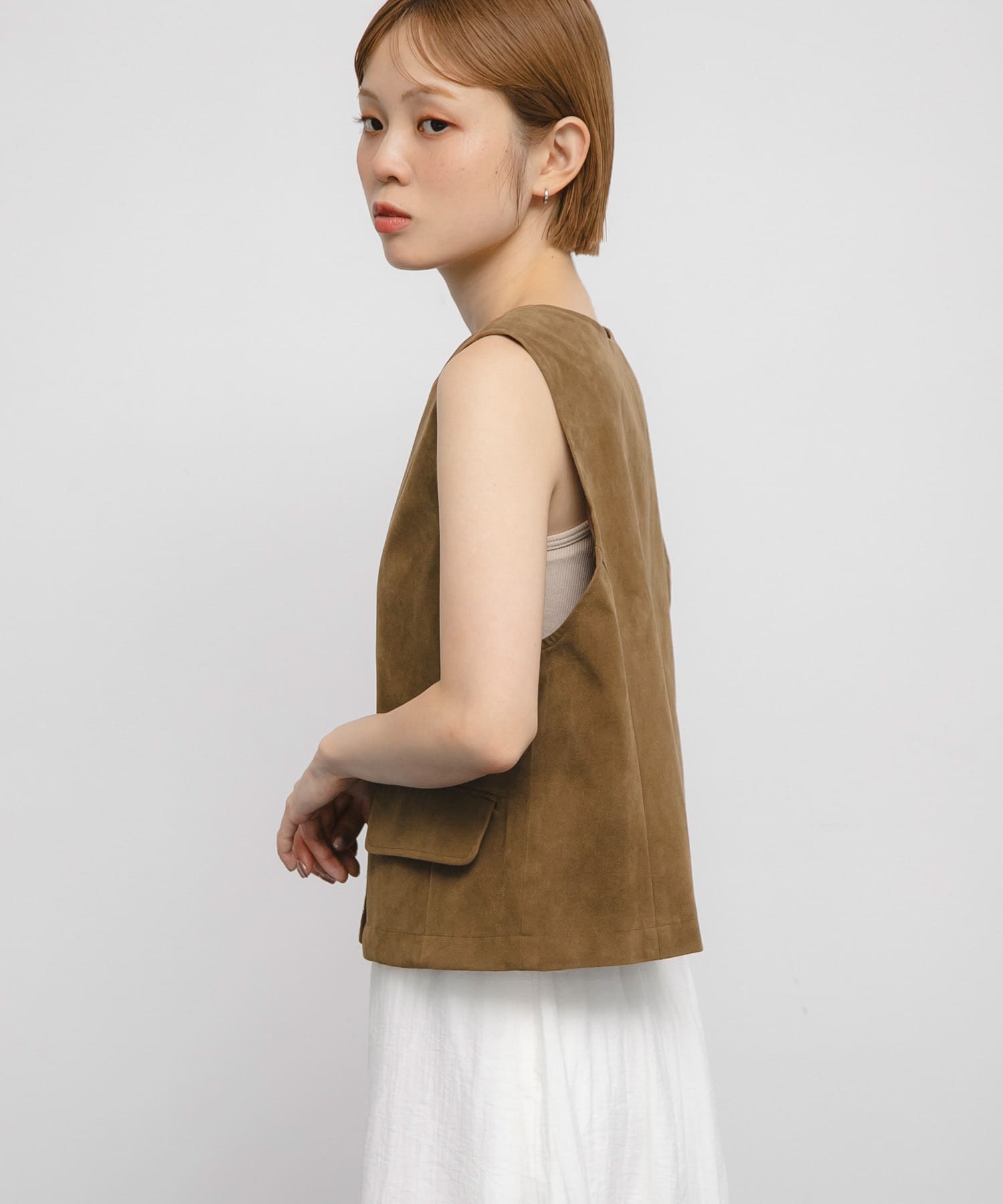 身長：153cm サイズ：one