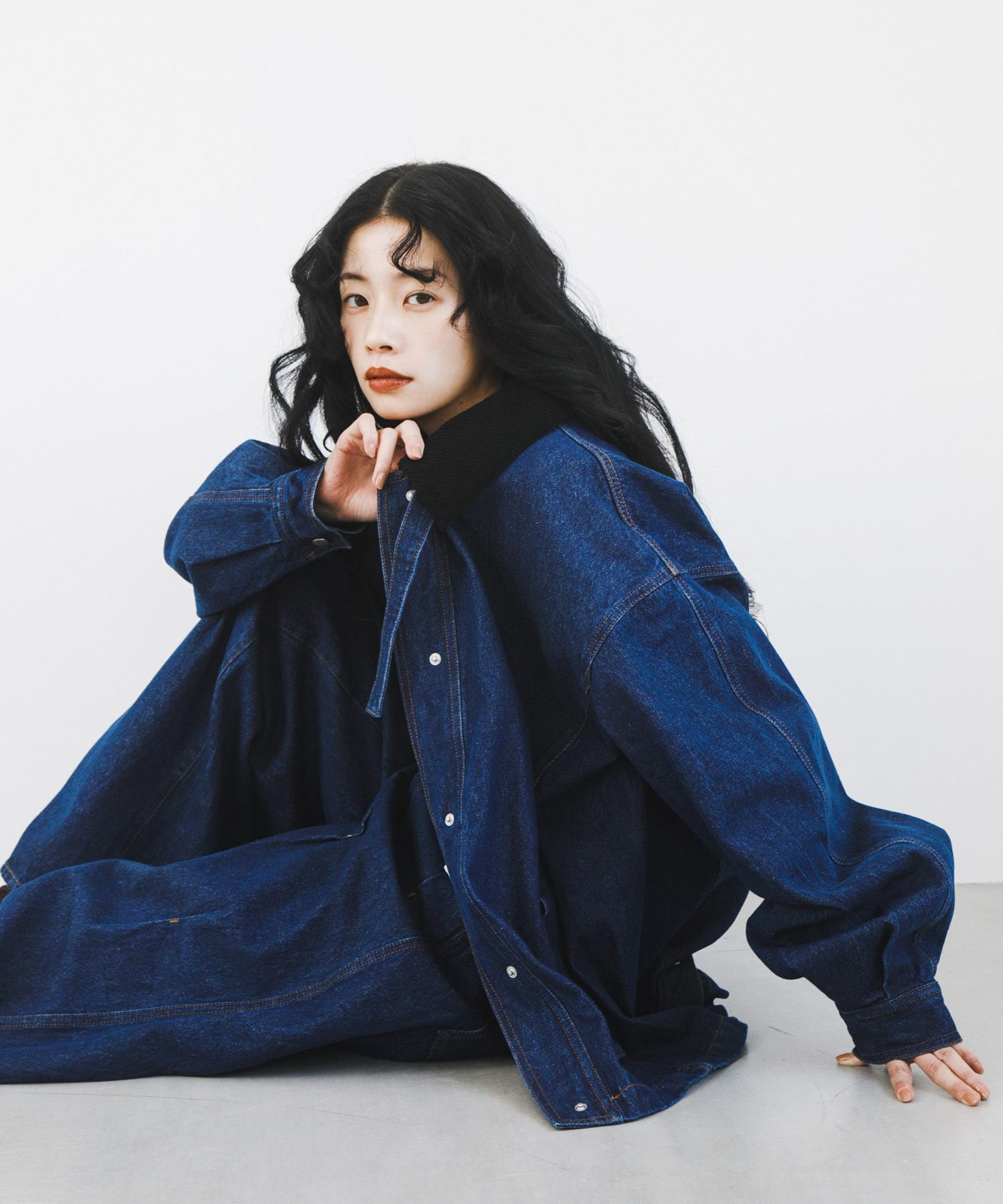 身長：162cm サイズ：one
