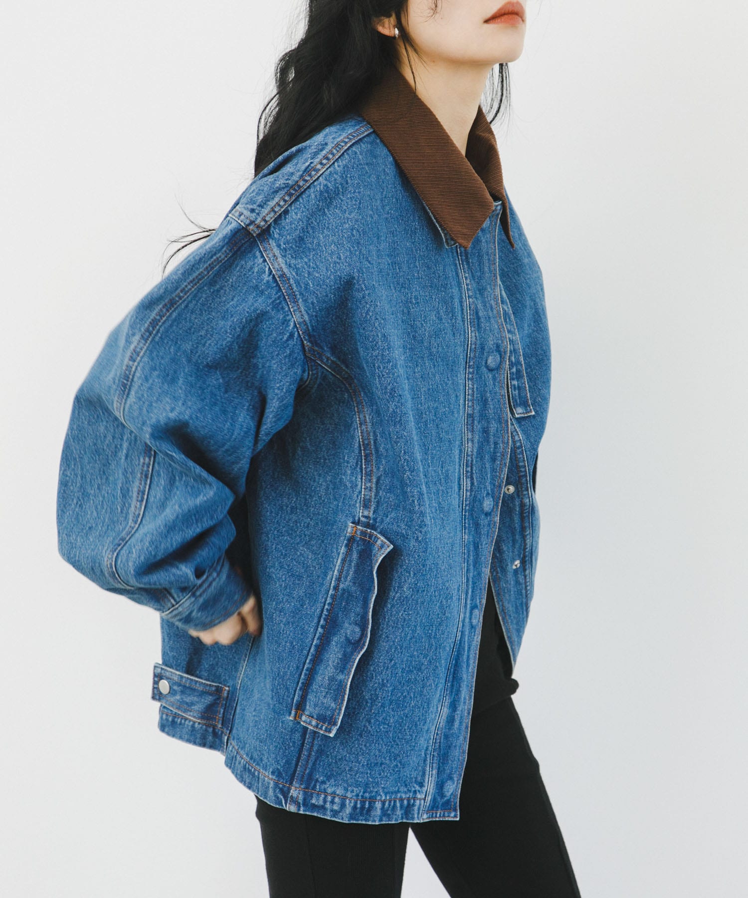 身長：162cm サイズ：one