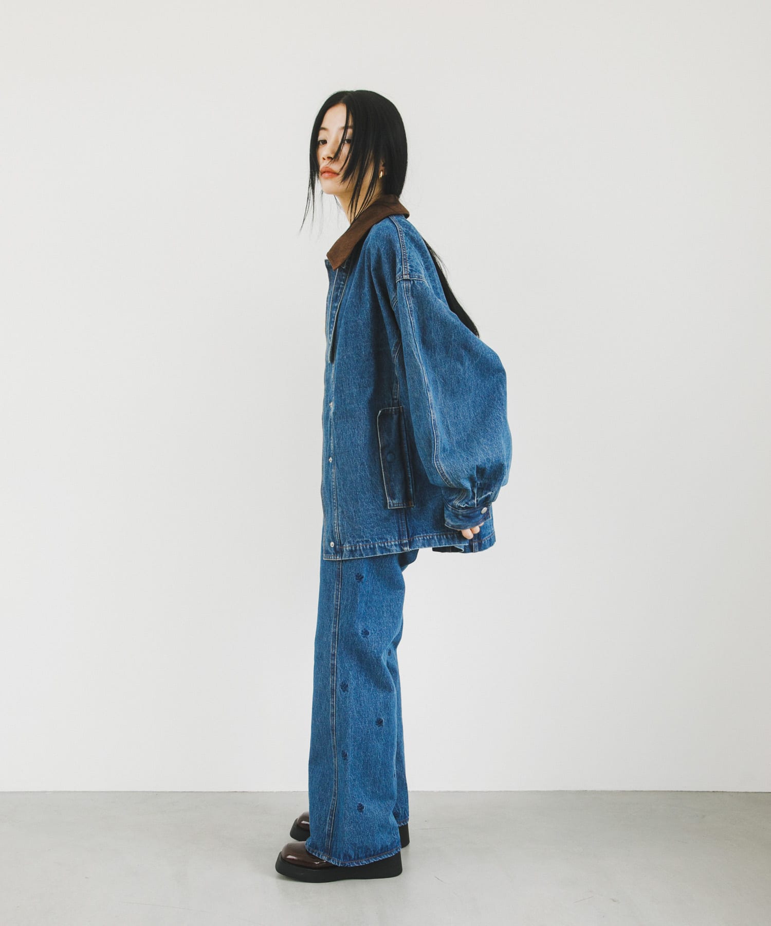 身長：162cm サイズ：one