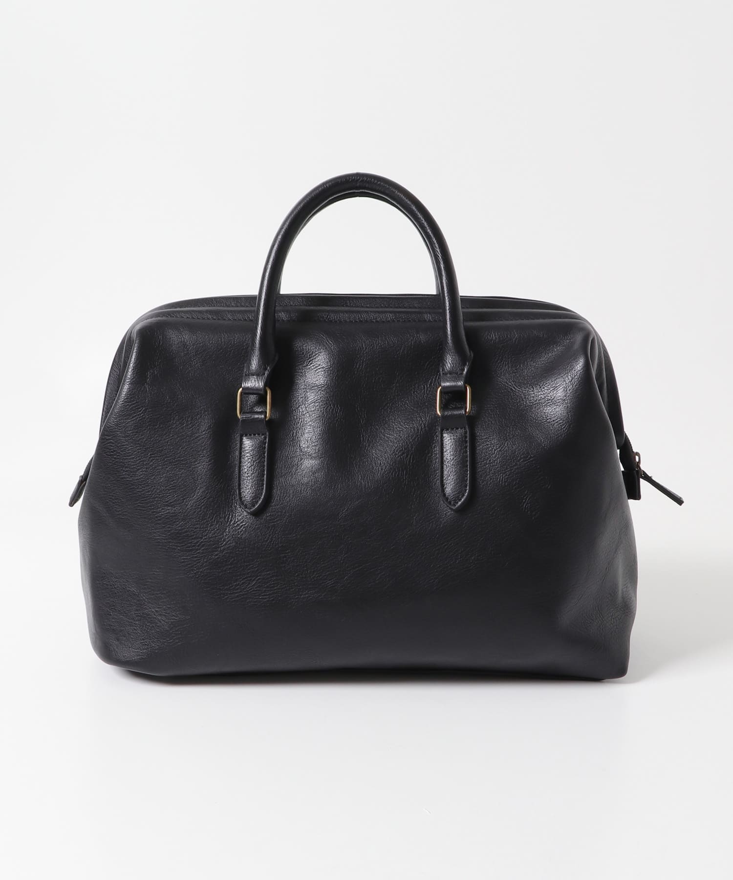 ガマグチボストンBAG BLACK one