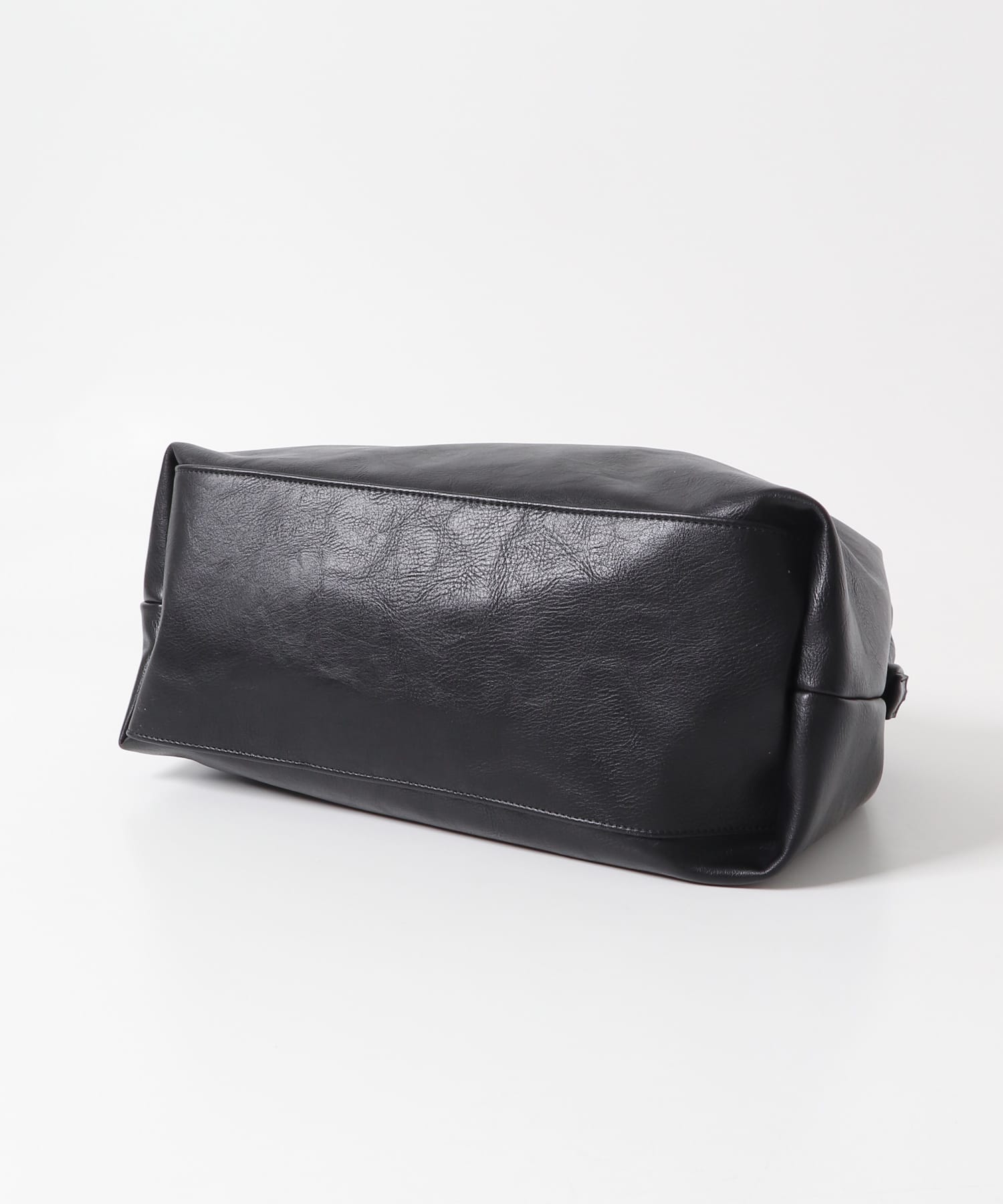 ガマグチボストンBAG BLACK one