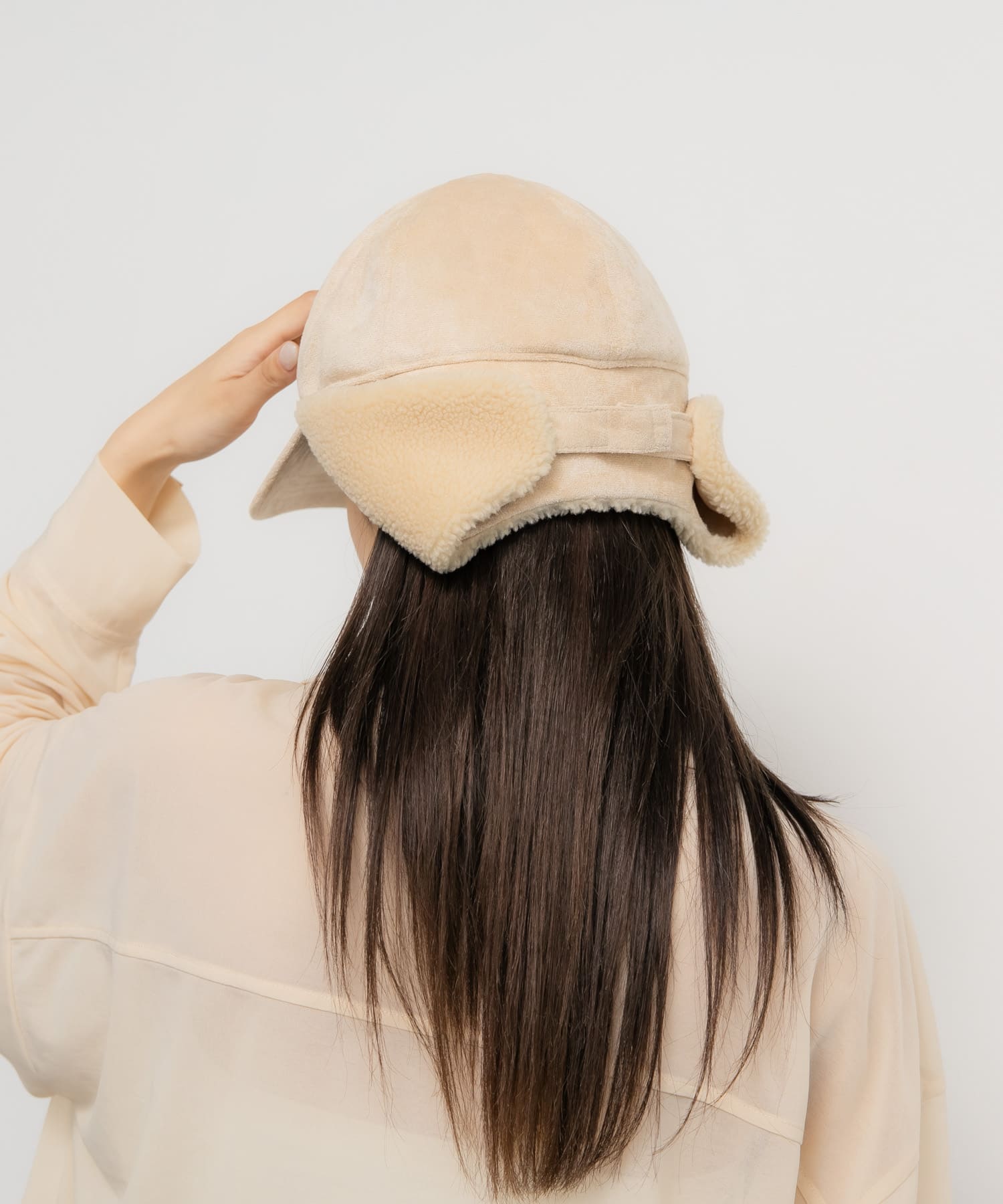 フライトボアCAP BEIGE one