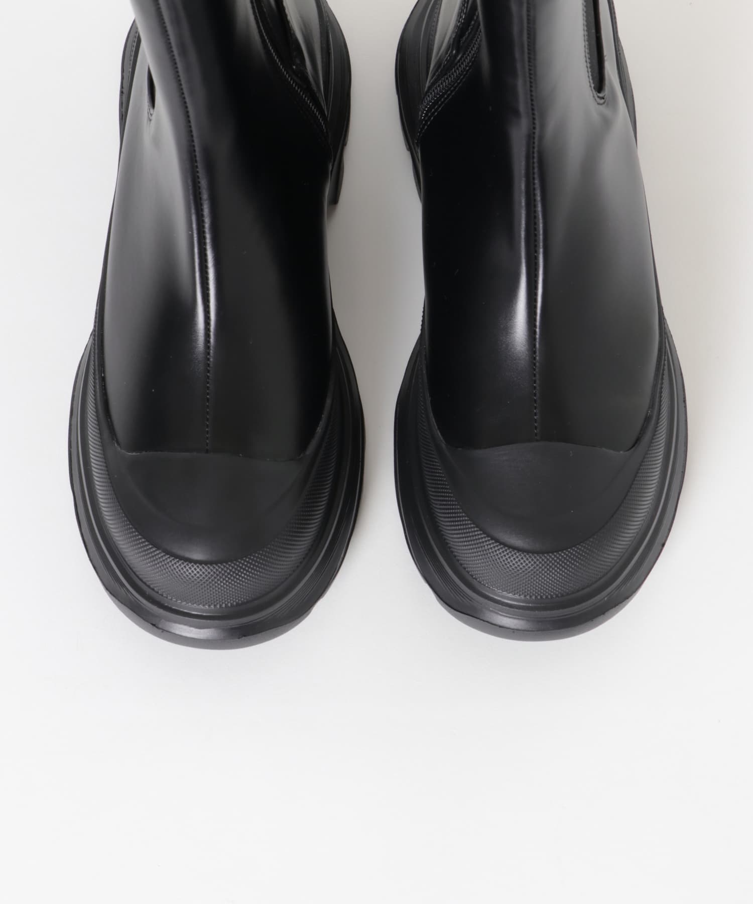 サイドゴアスニーカーブーツ BLACK 36