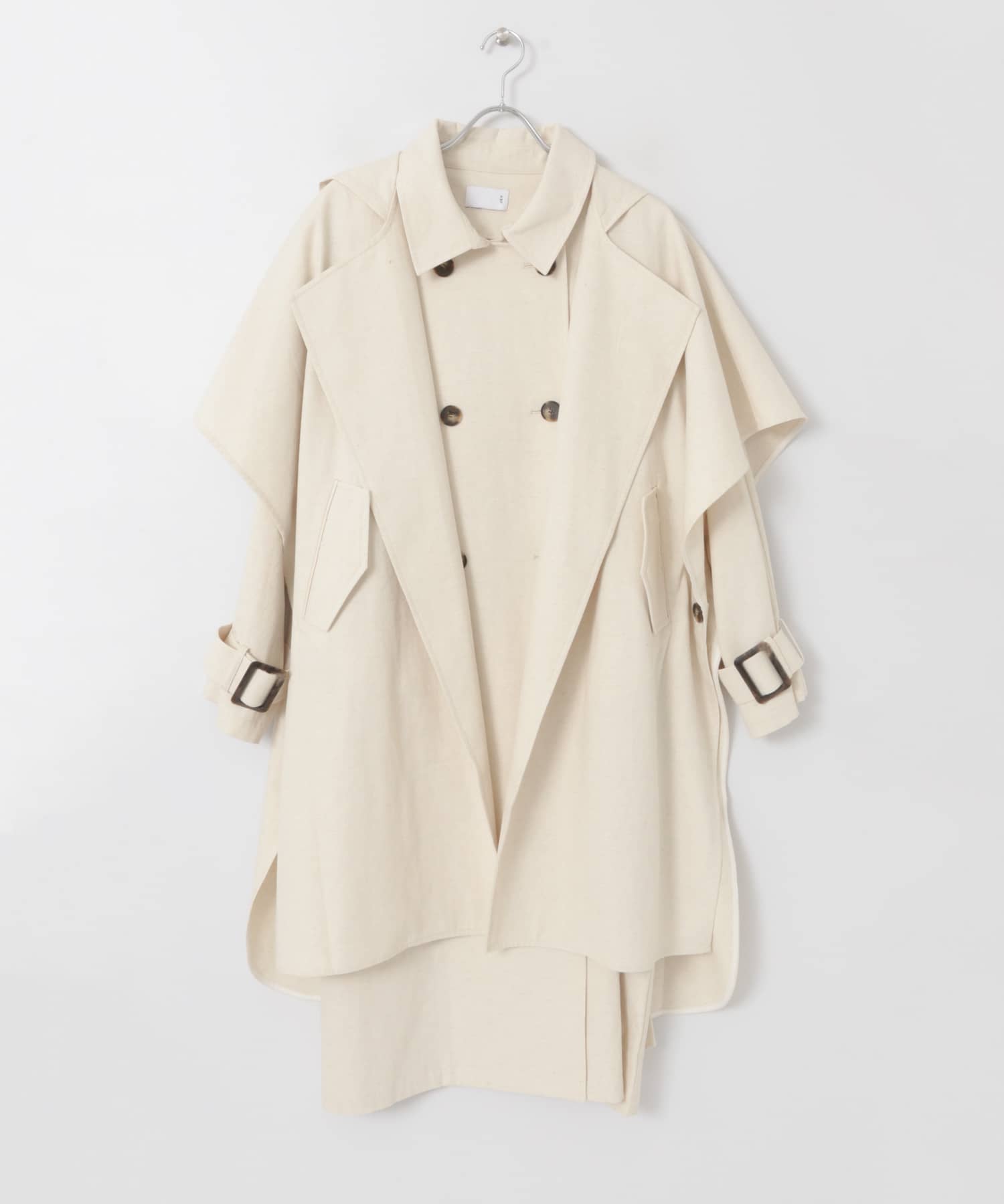 3WAYレイヤードコート∴ IVORY one