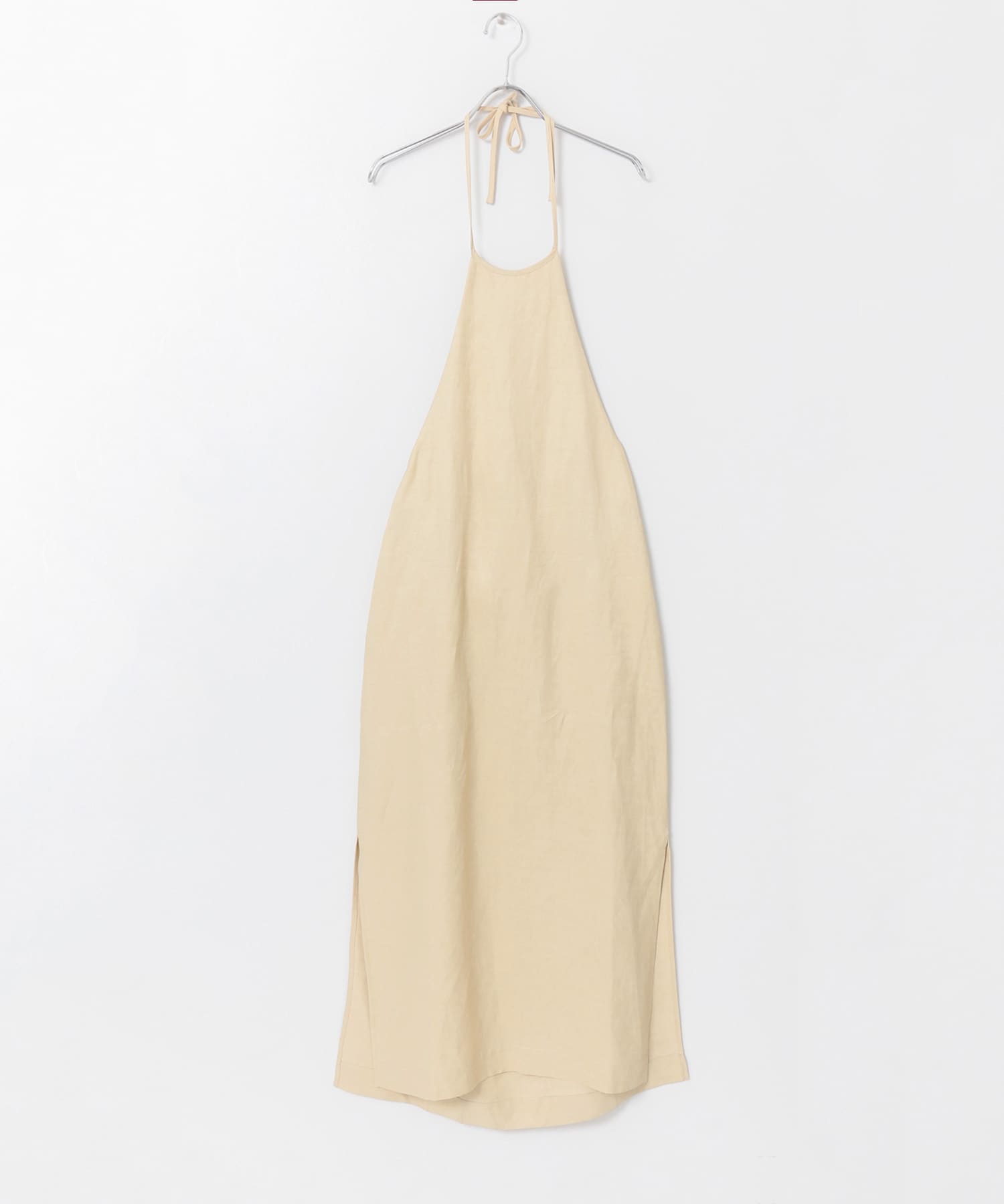 エプロンネックワンピース∴ BEIGE one