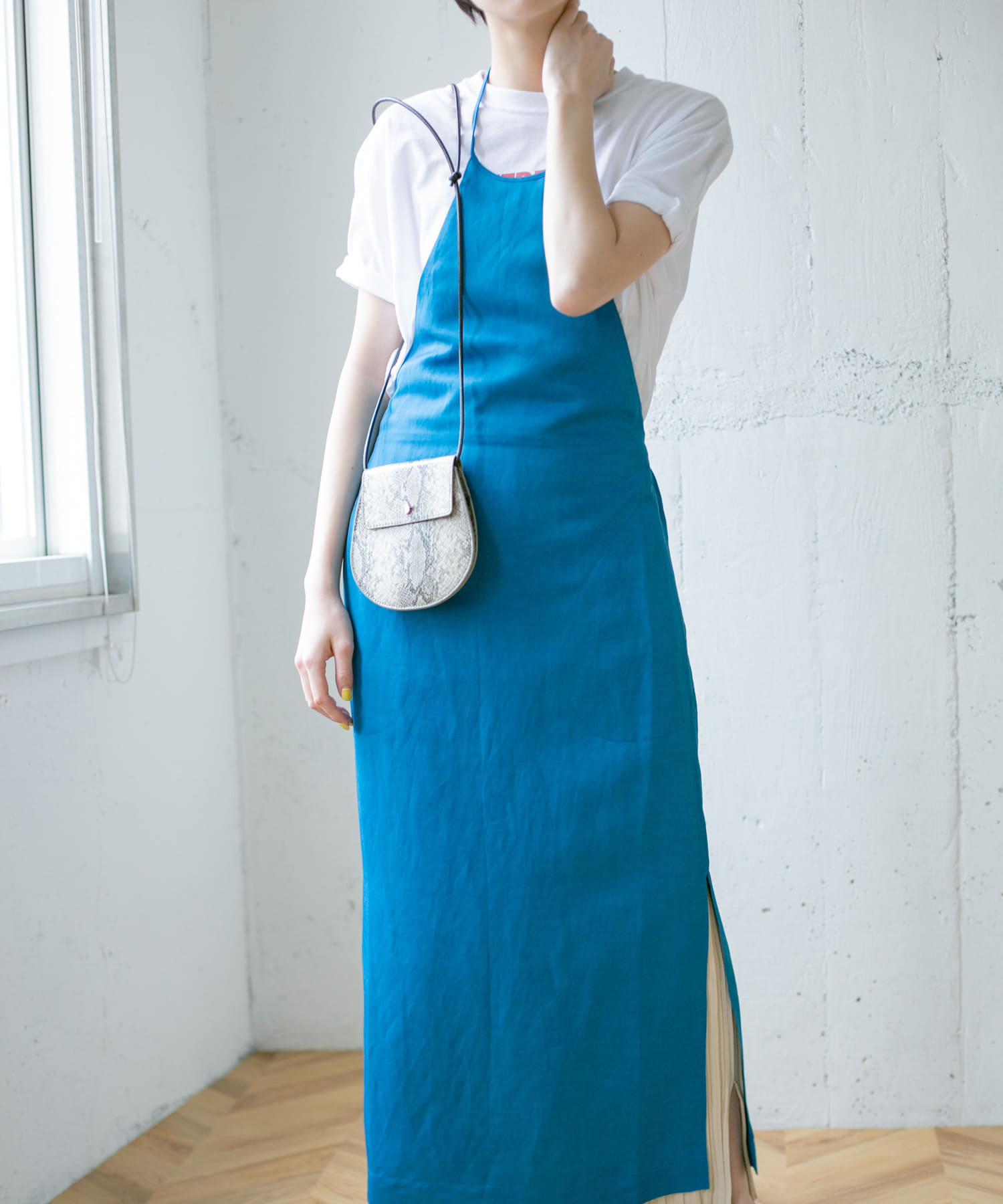 身長：159cm サイズ：one