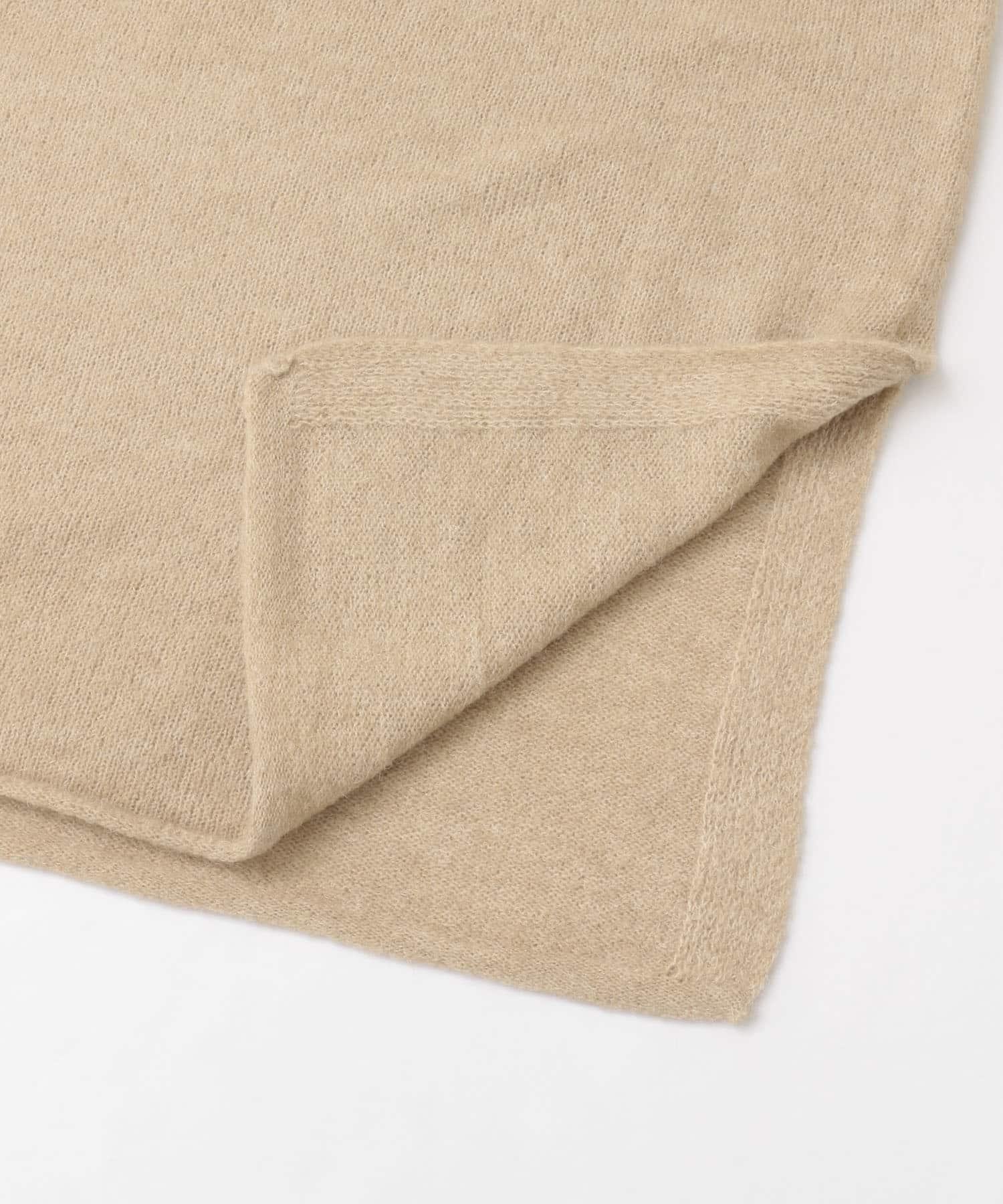 2WAYボタンスリーブニットワンピース∴ BEIGE one