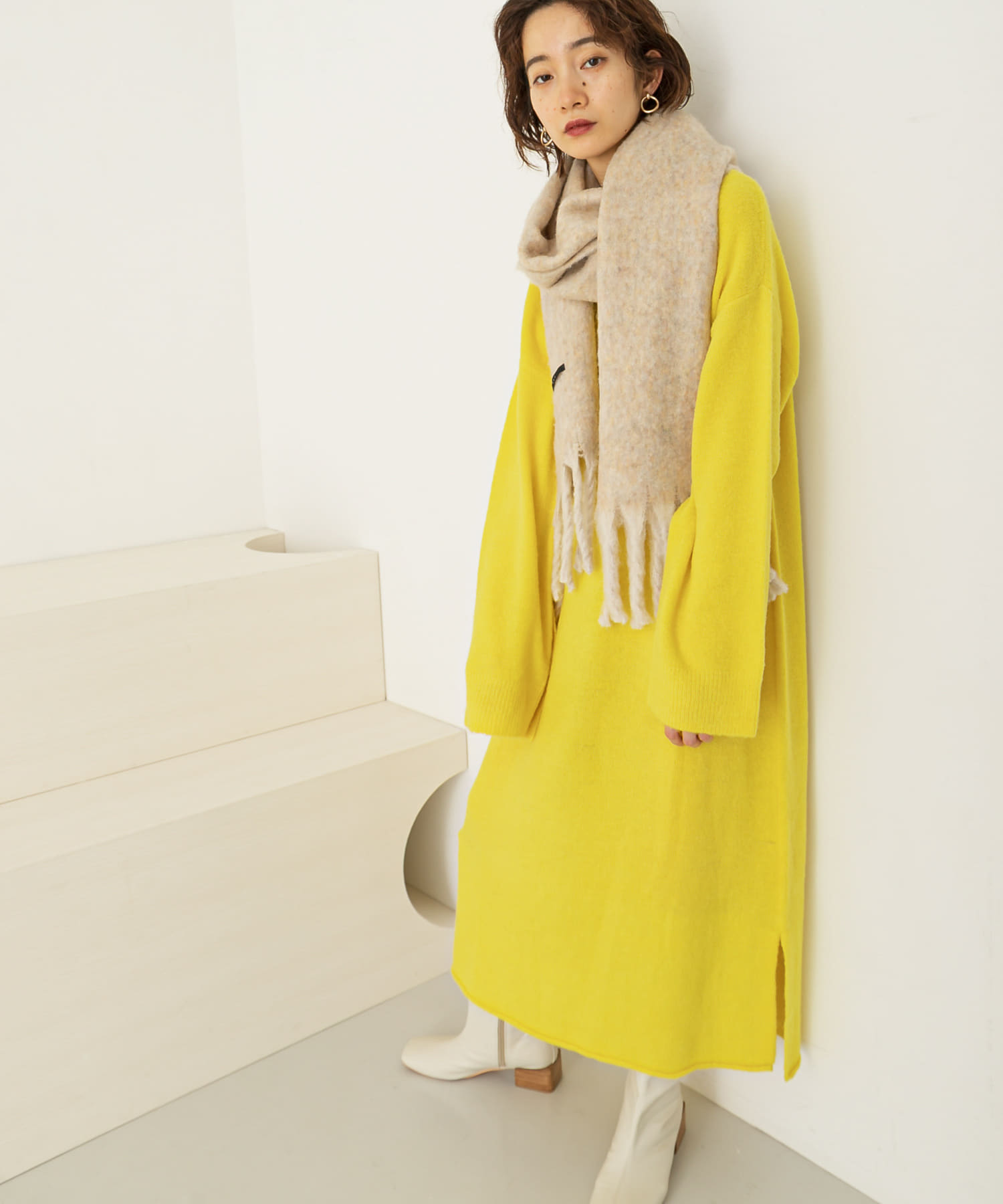 身長：159cm サイズ：one