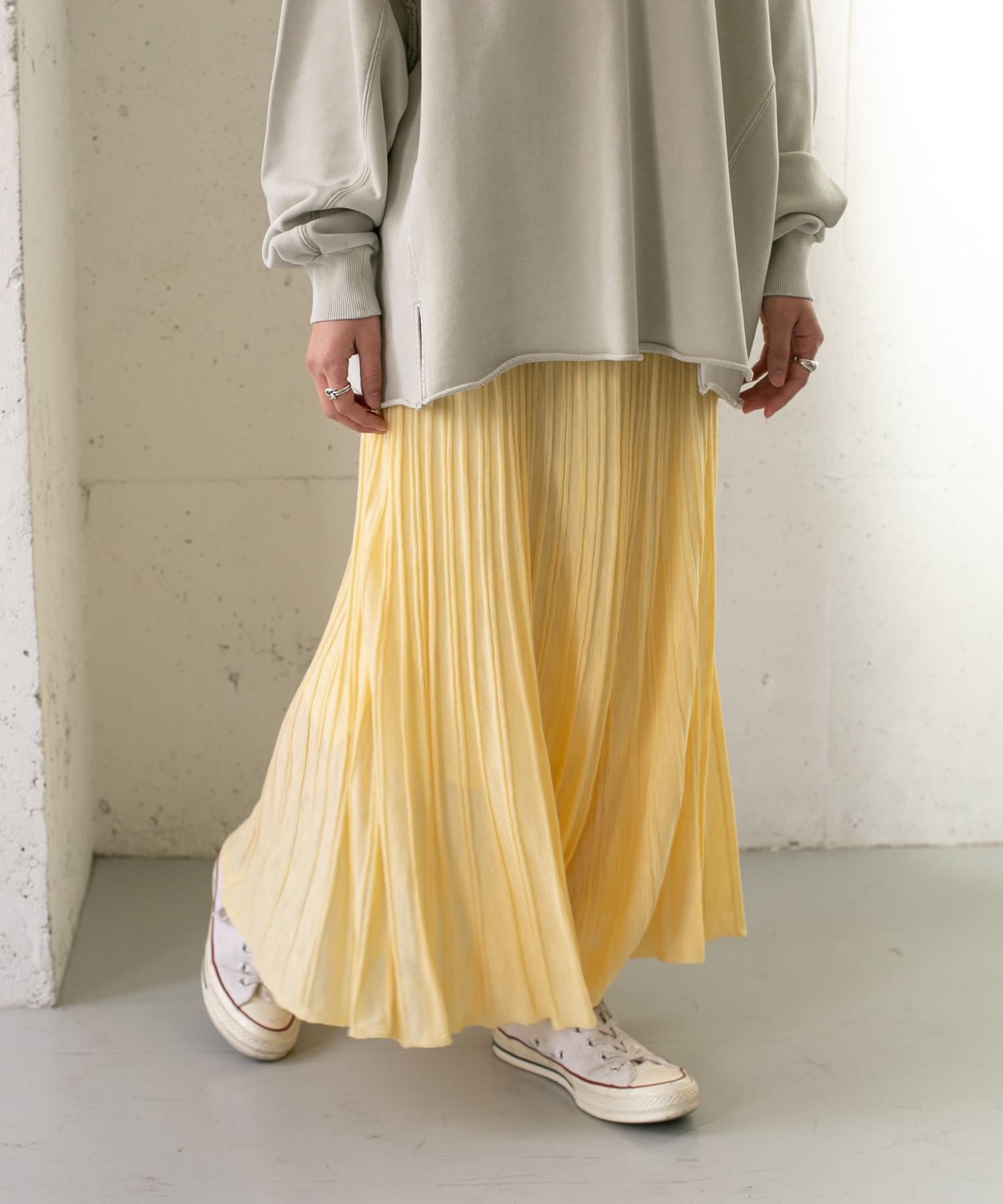 身長：160cm サイズ：one