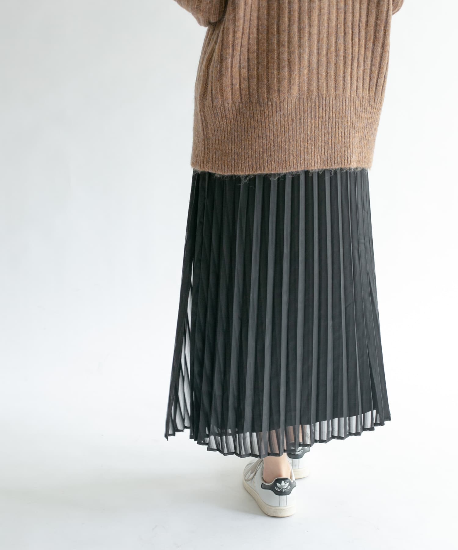 シアーラッププリーツスカート