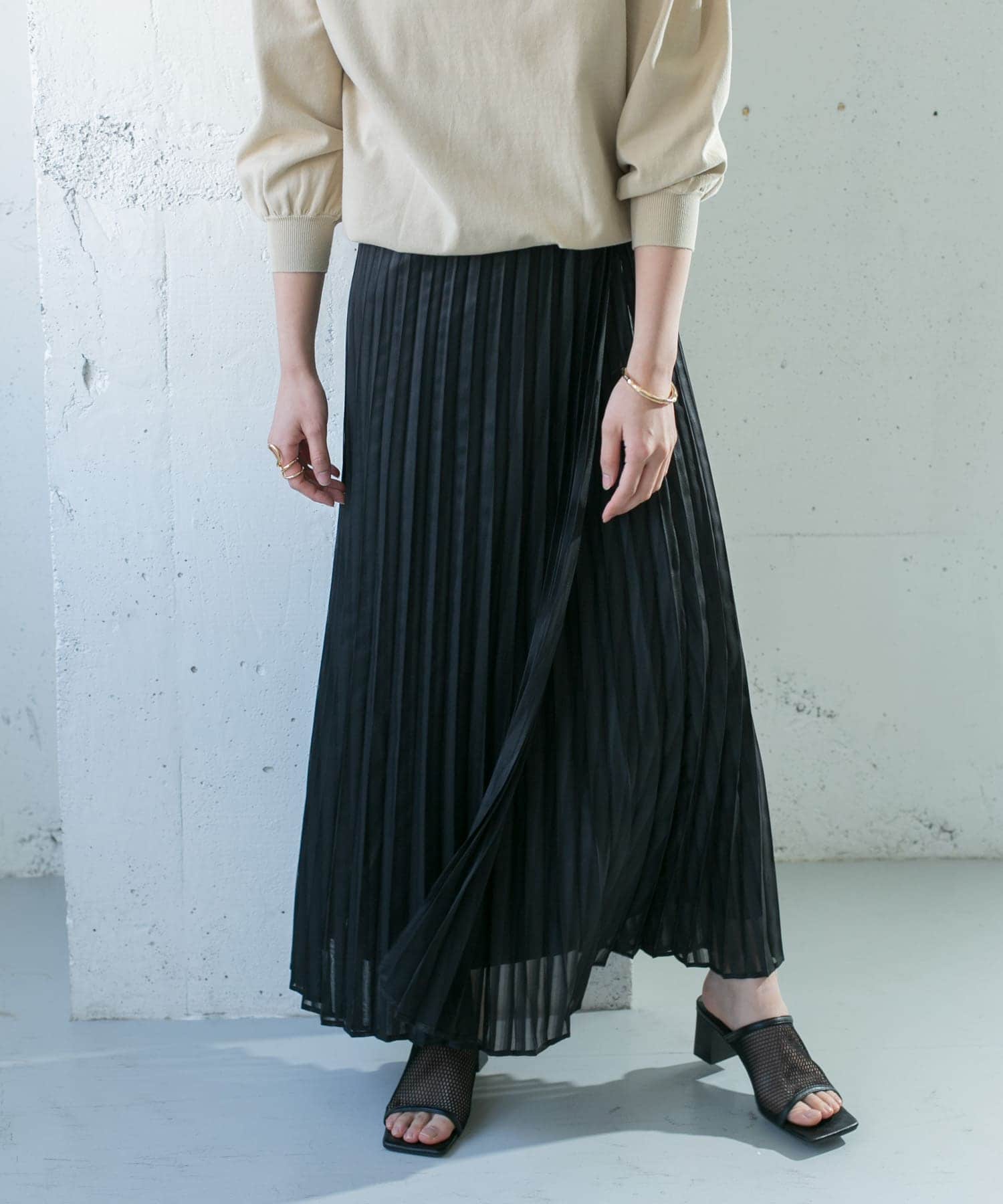 身長：160cm サイズ：one