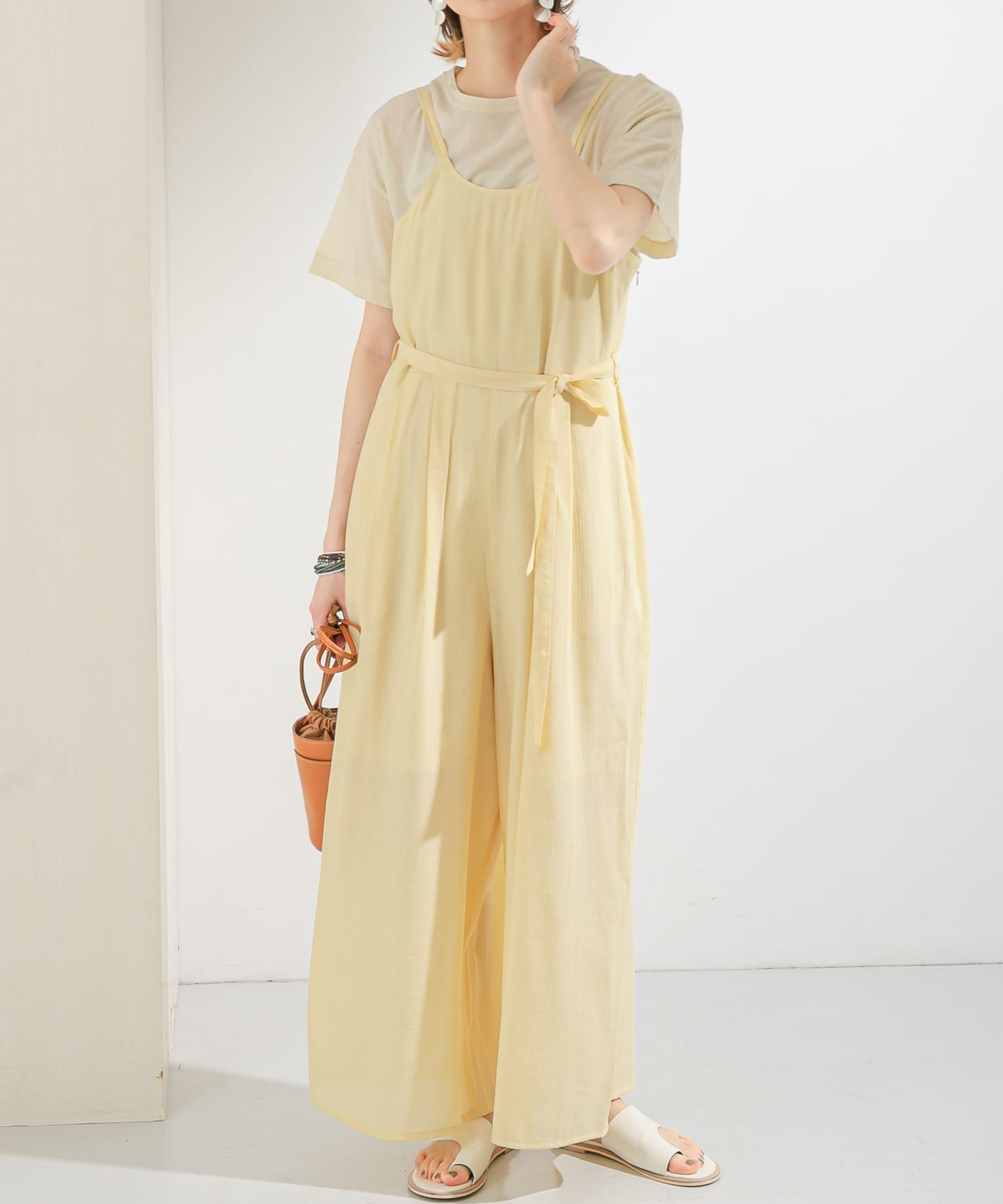 身長：159cm サイズ：one