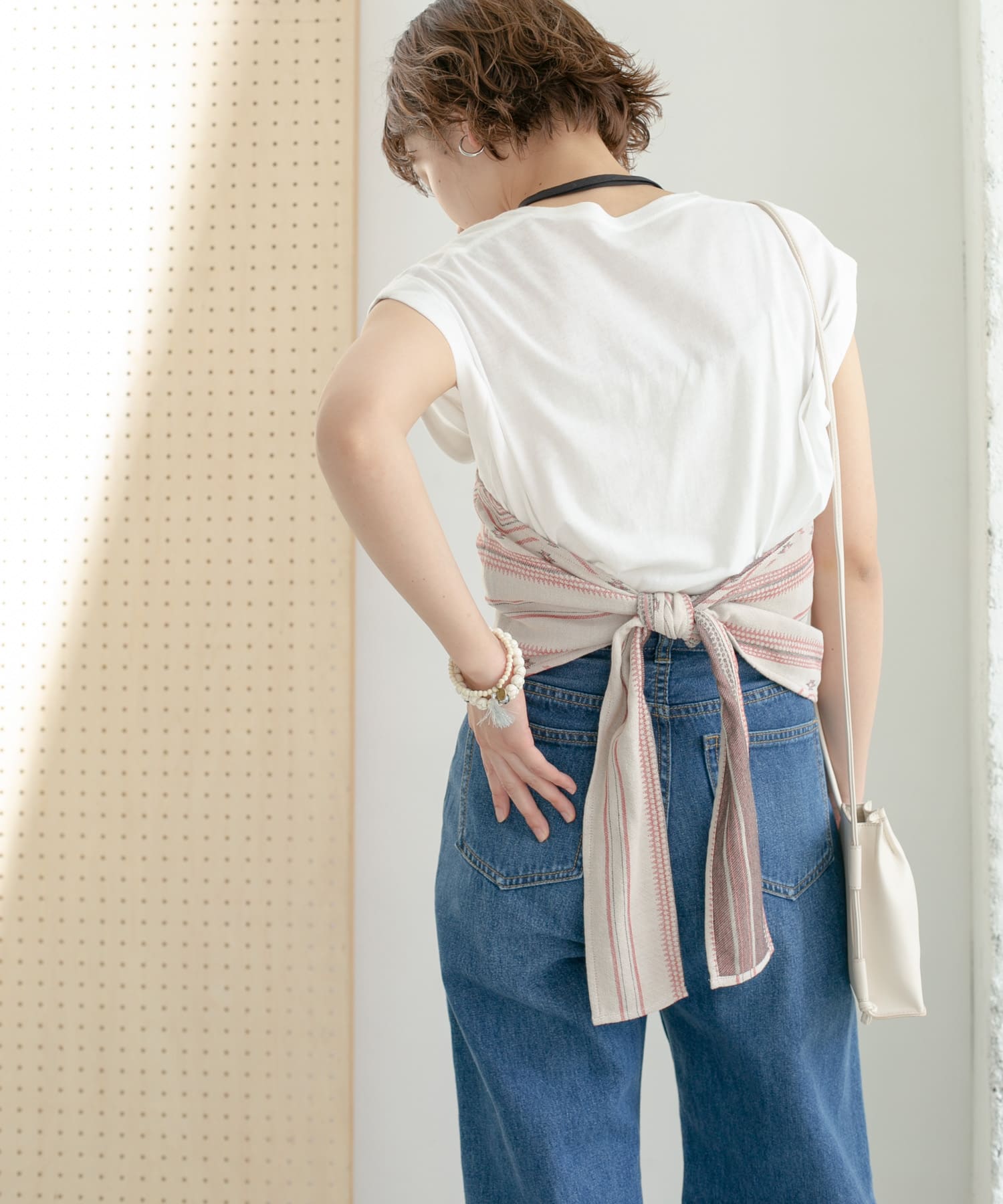 身長：160cm サイズ：one