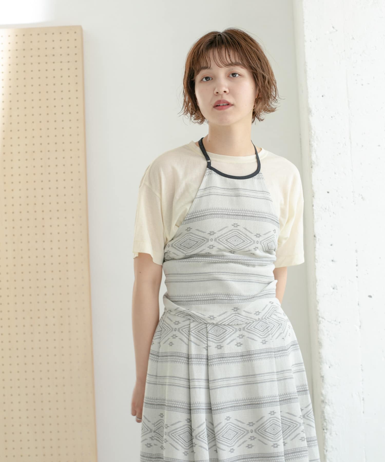 エスニック柄ホルターネックキャミソール(one GRAY): トップス｜URBAN