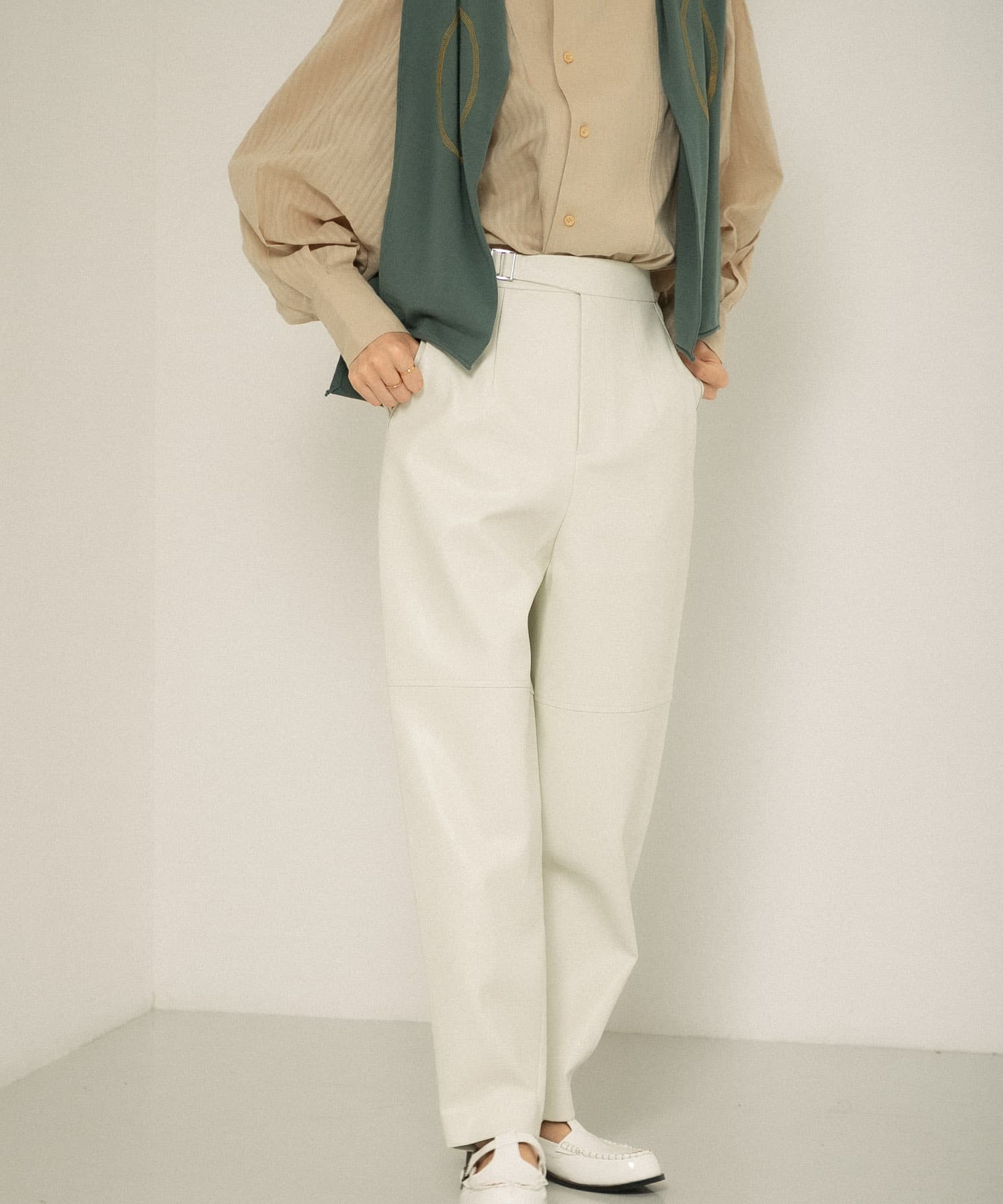 身長：159cm サイズ：one