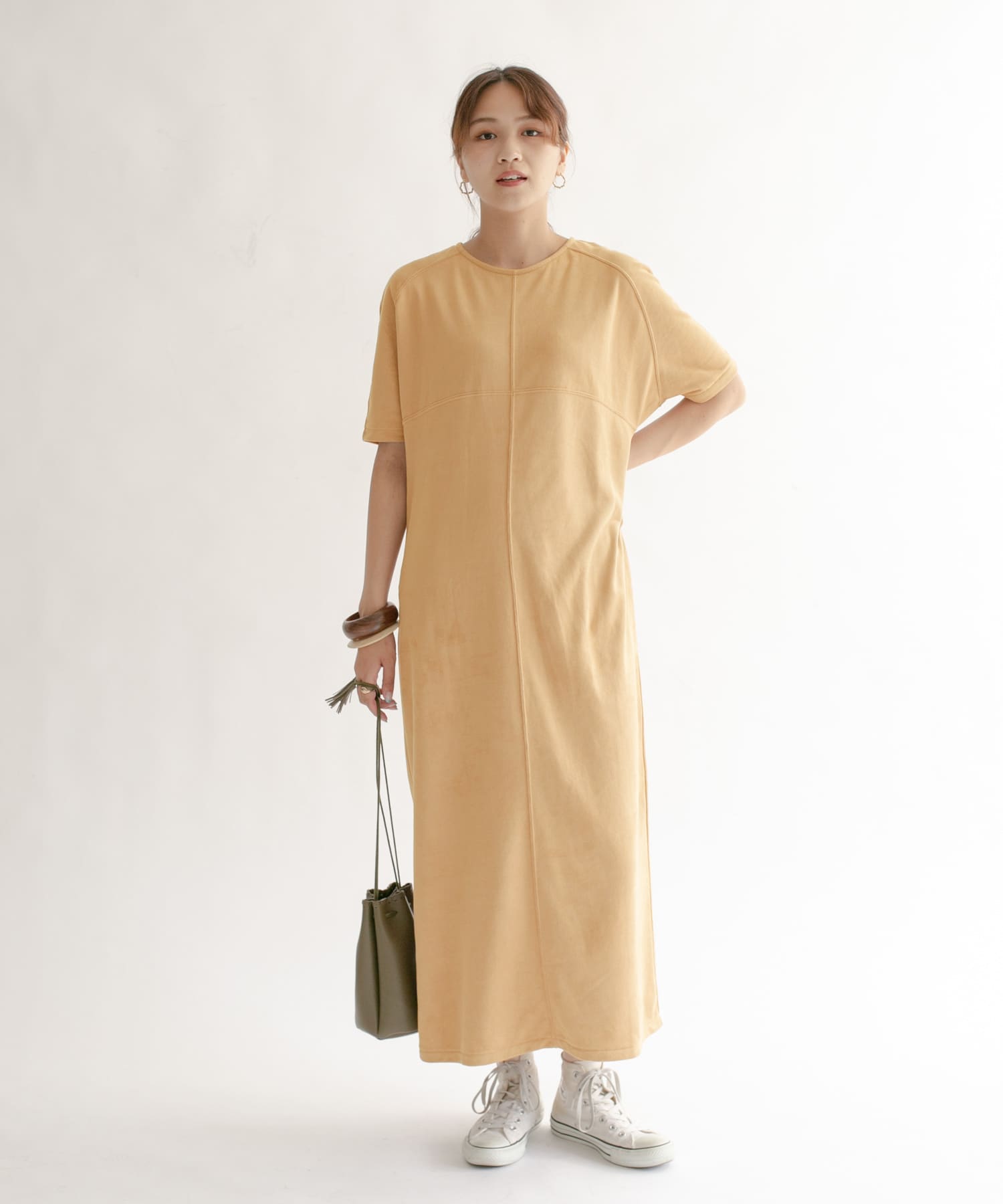 身長：165cm サイズ：one