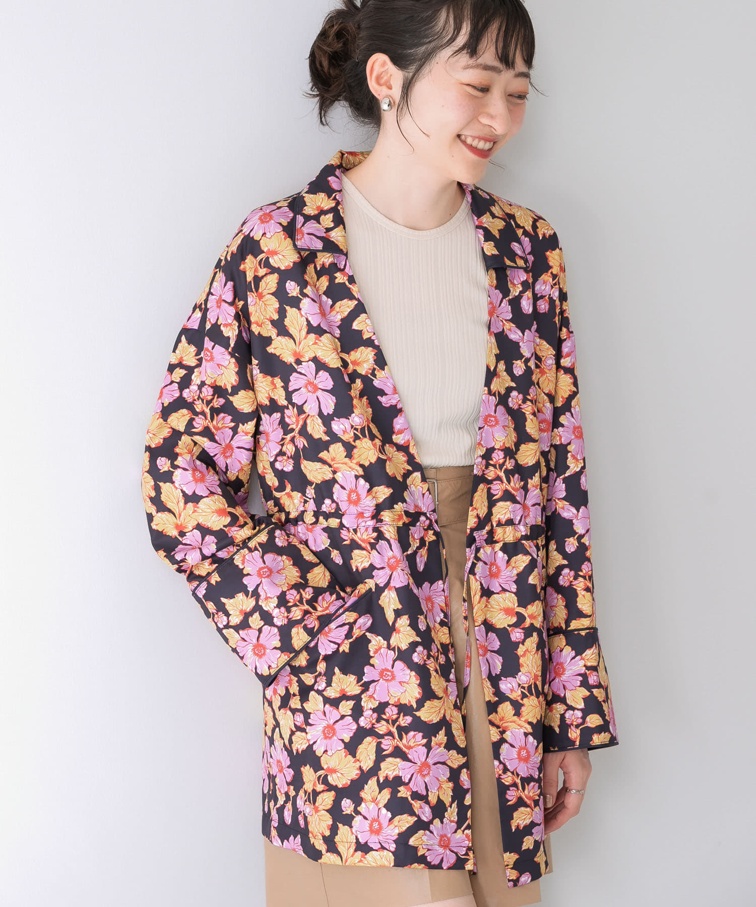 身長：155cm サイズ：one