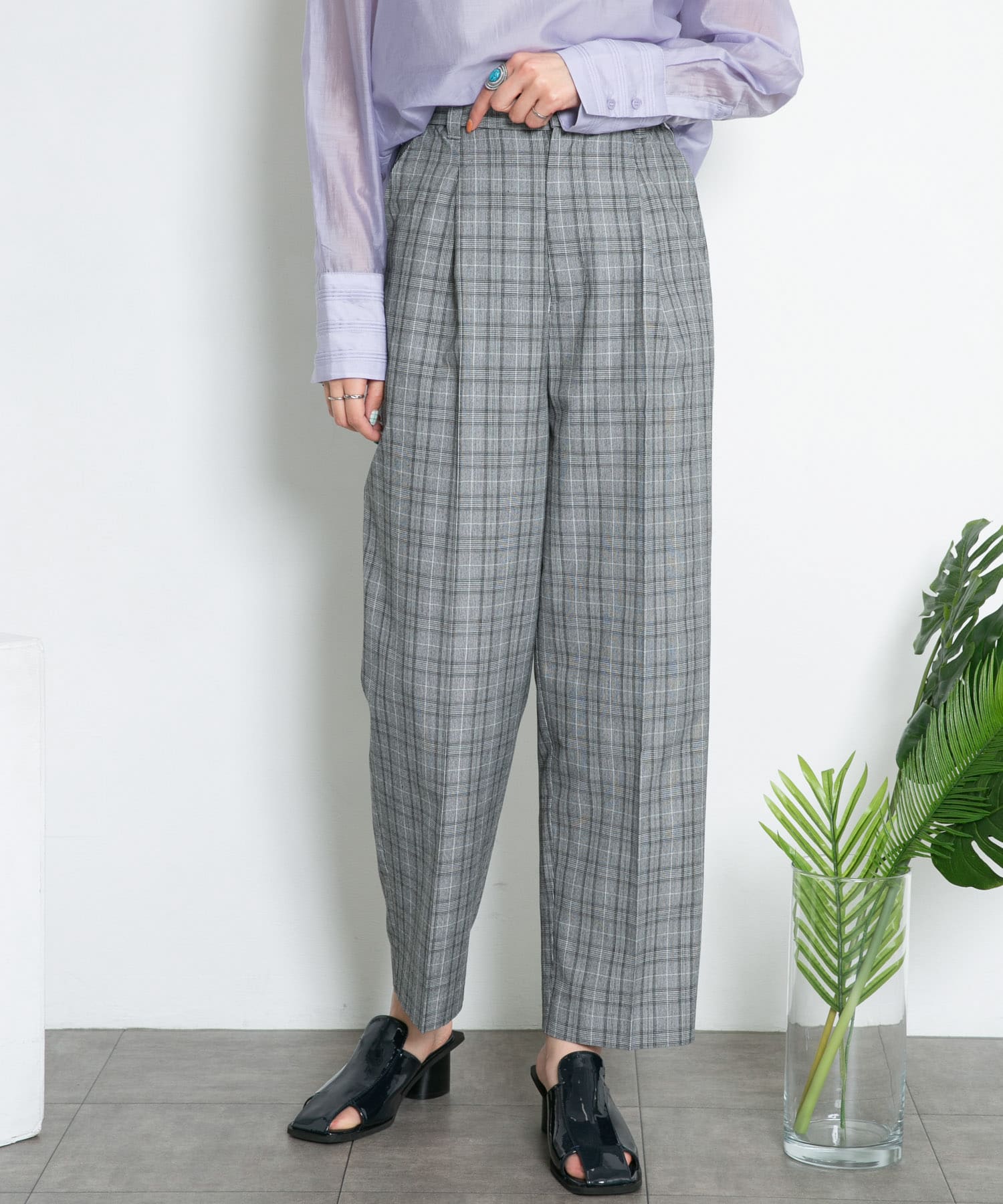 身長：165cm サイズ：one