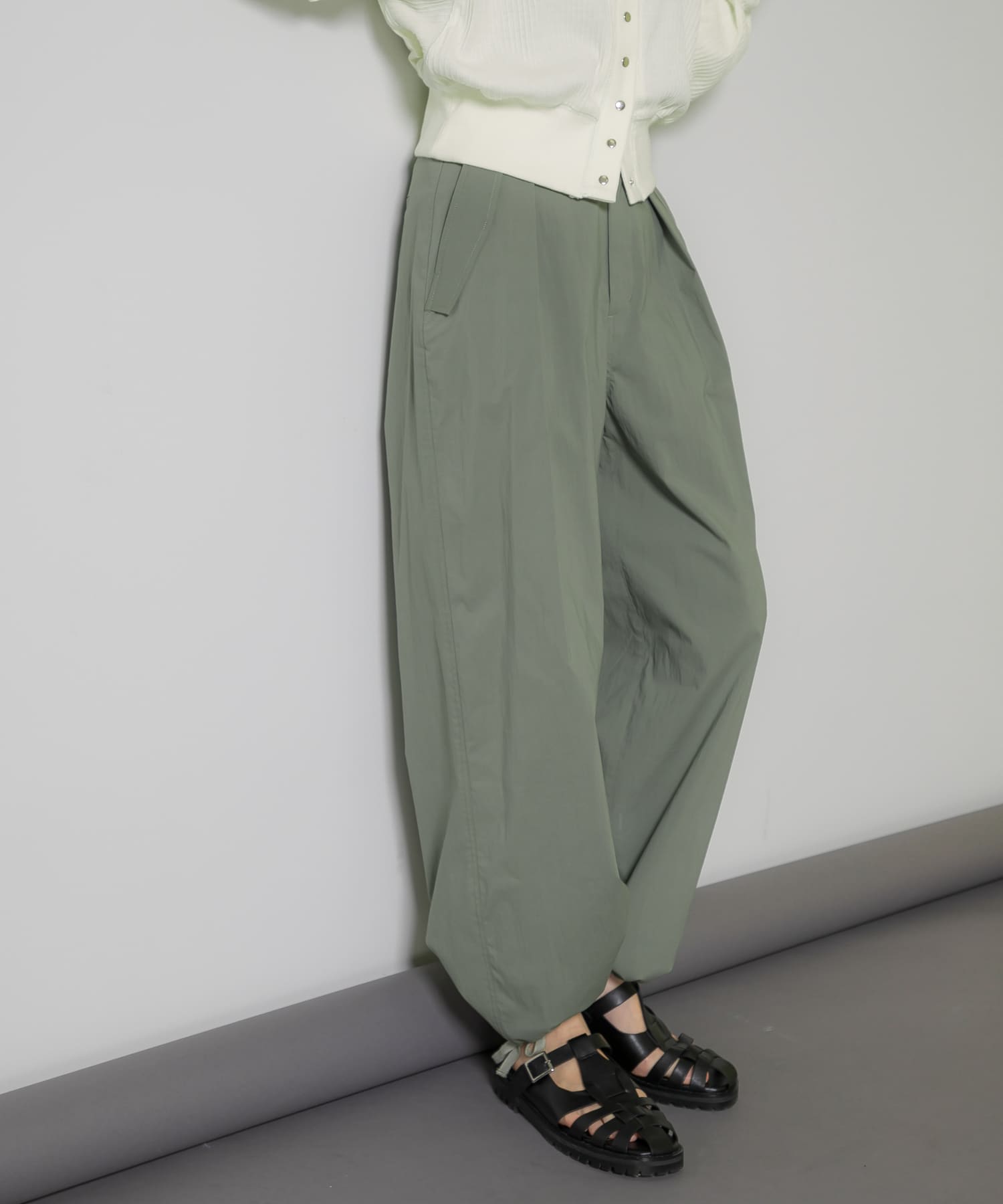 身長：159cm サイズ：one